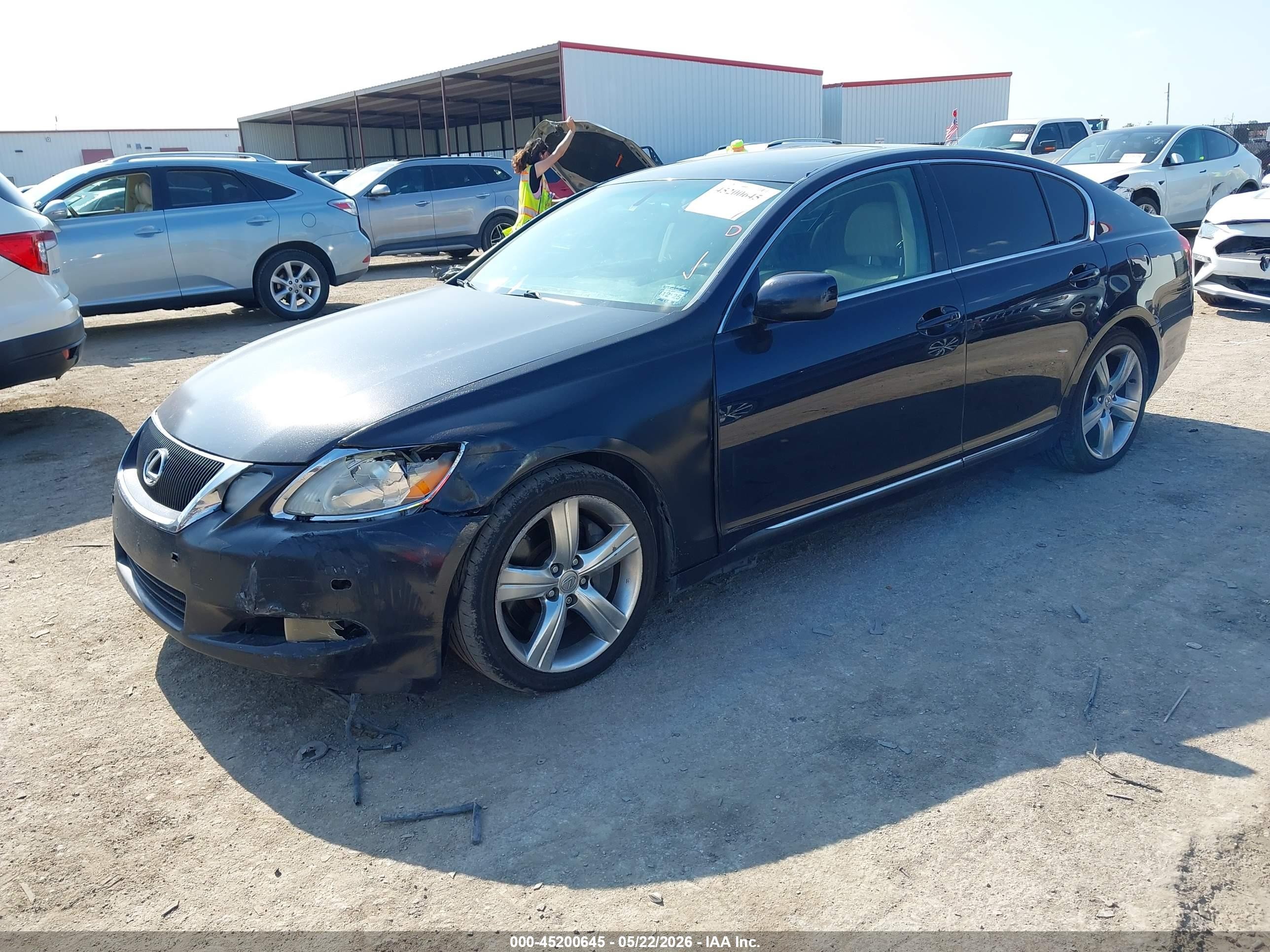 2006 Lexus Gs 430   Black vin: JTHBN96SX65015610