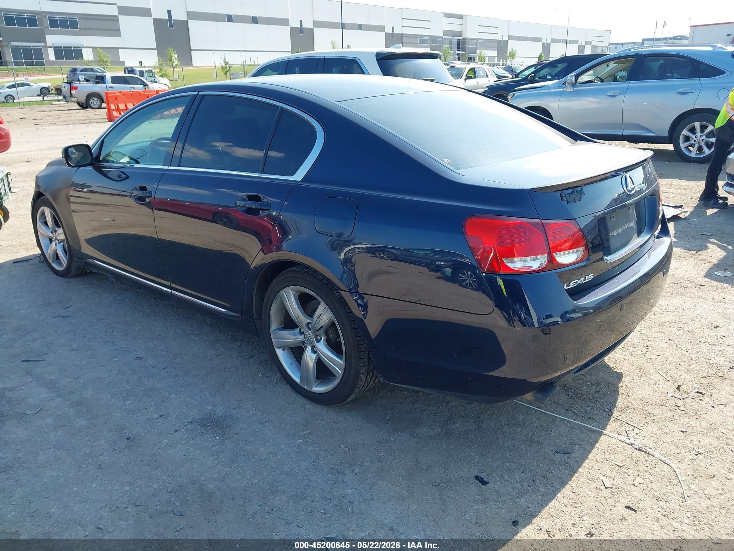 2006 Lexus Gs 430   Black vin: JTHBN96SX65015610