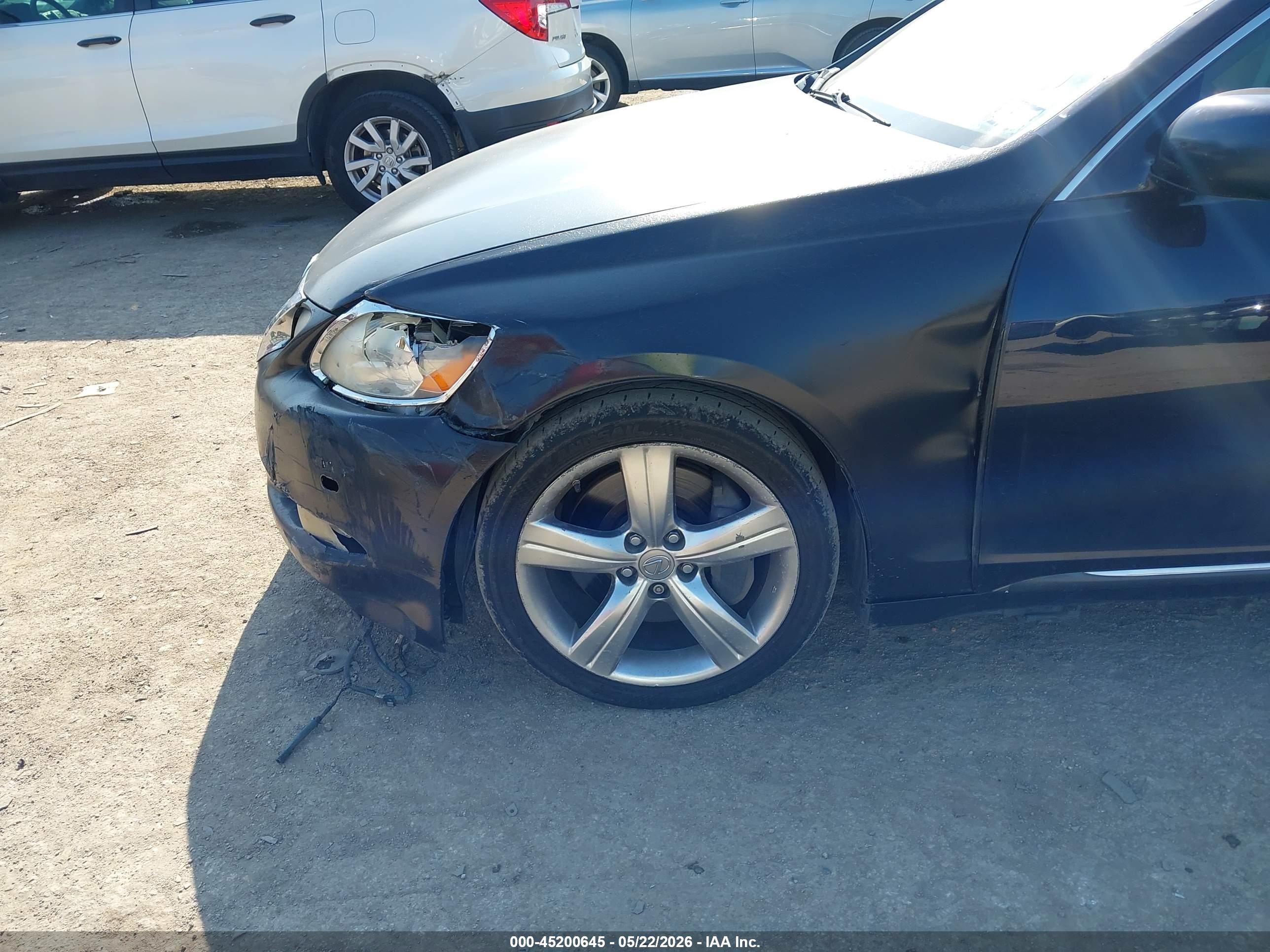 2006 Lexus Gs 430   Black vin: JTHBN96SX65015610