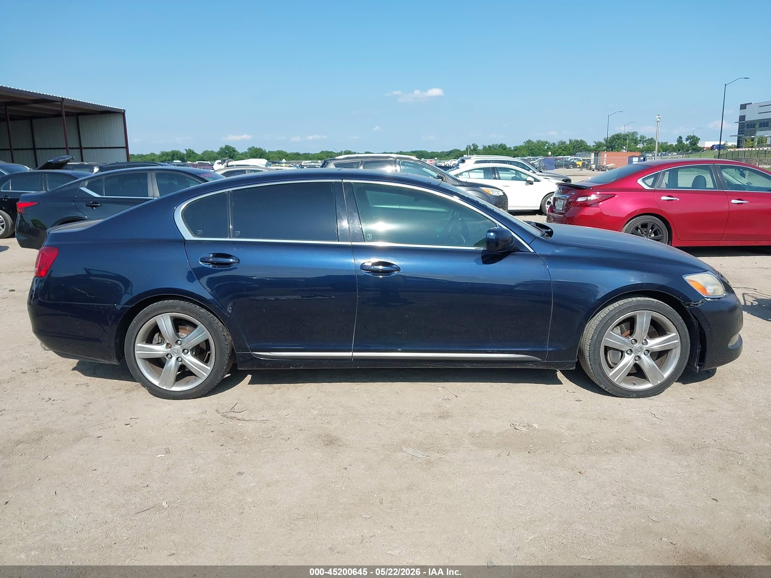 2006 Lexus Gs 430   Black vin: JTHBN96SX65015610