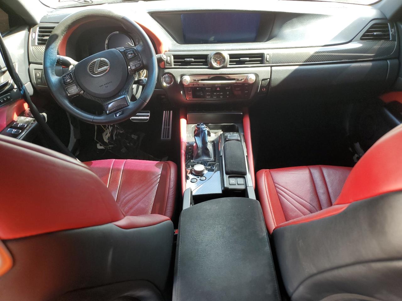 2016 Lexus Gs-f    White vin: JTHBP1BL3GA000160