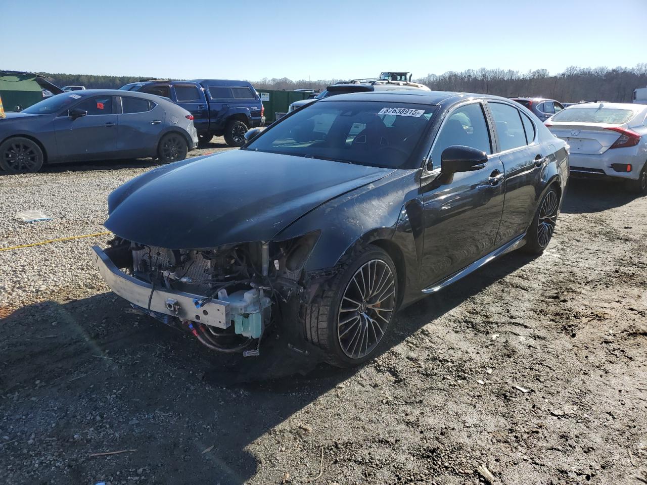 2016 Lexus Gs-f    Black vin: JTHBP1BL6GA000282