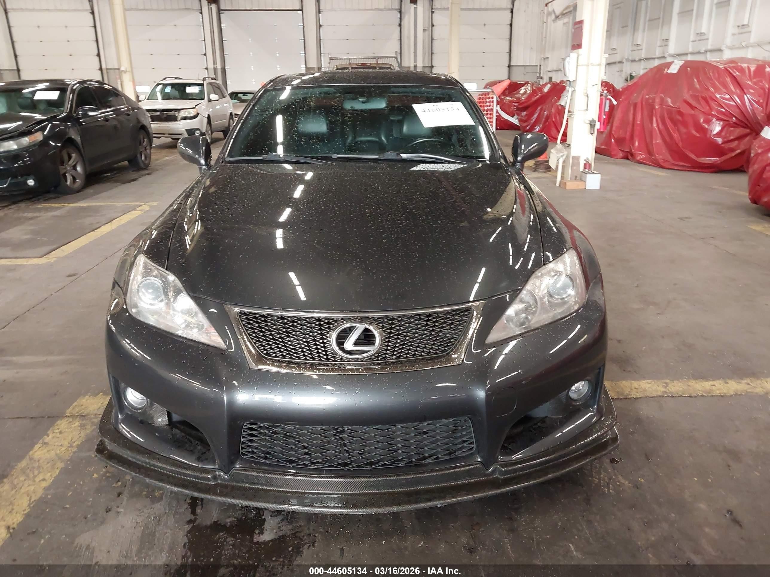 2008 Lexus Is F   Black vin: JTHBP262085004426