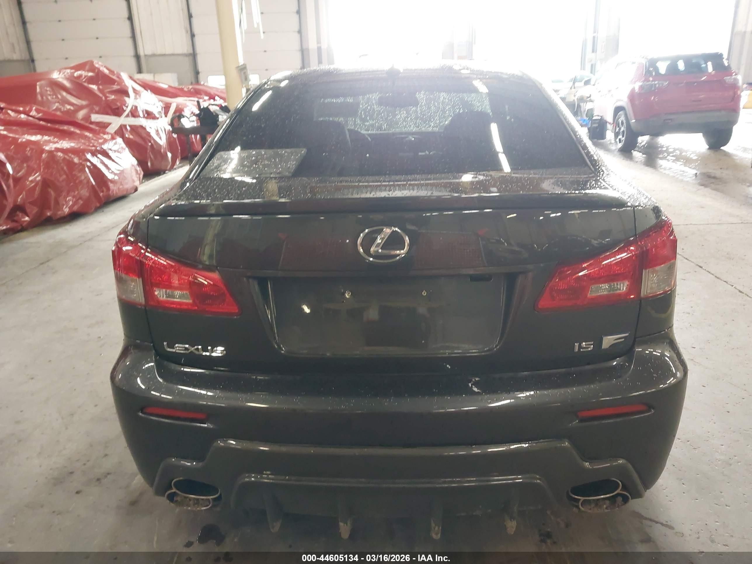 2008 Lexus Is F   Black vin: JTHBP262085004426