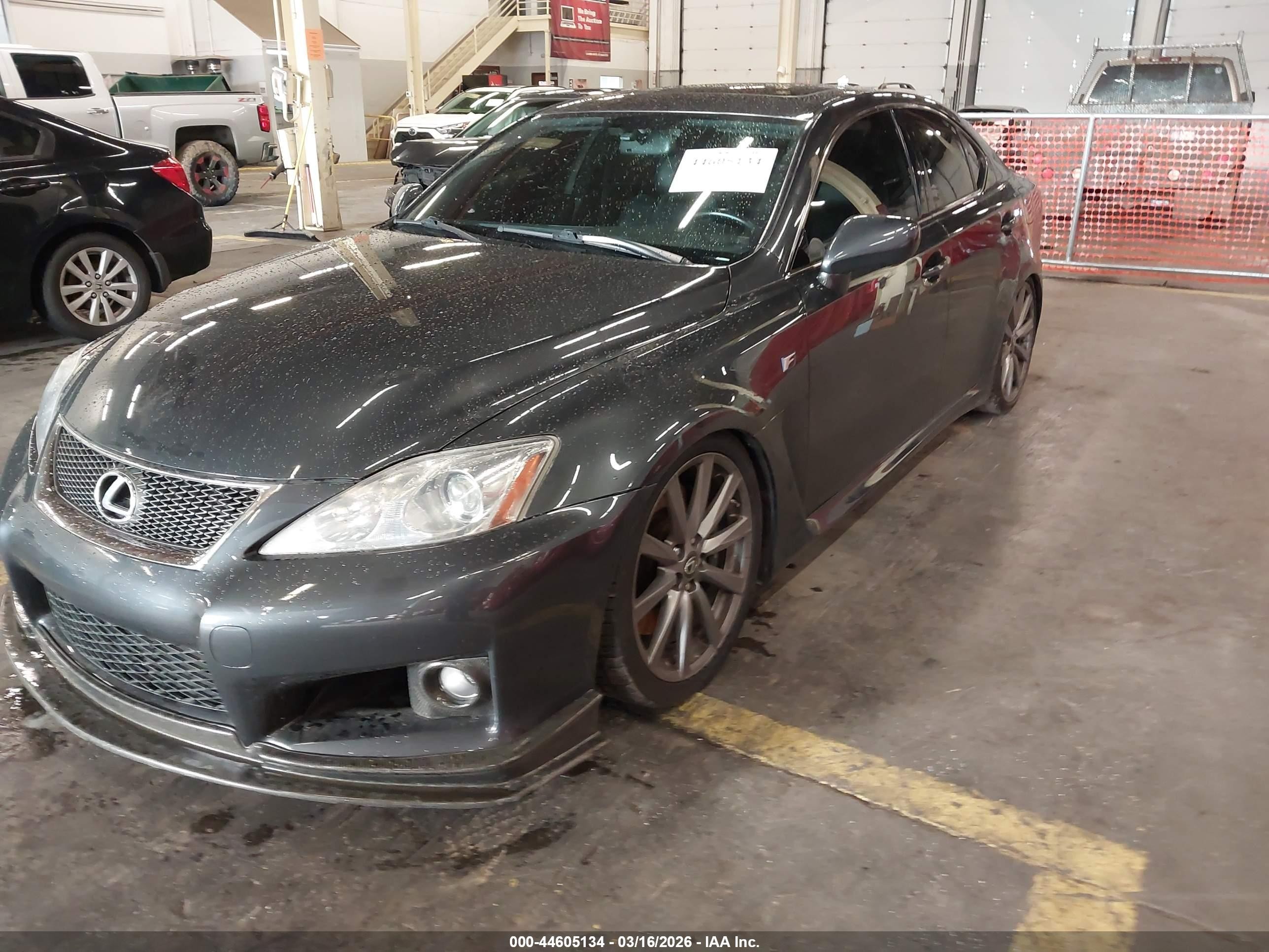 2008 Lexus Is F   Black vin: JTHBP262085004426