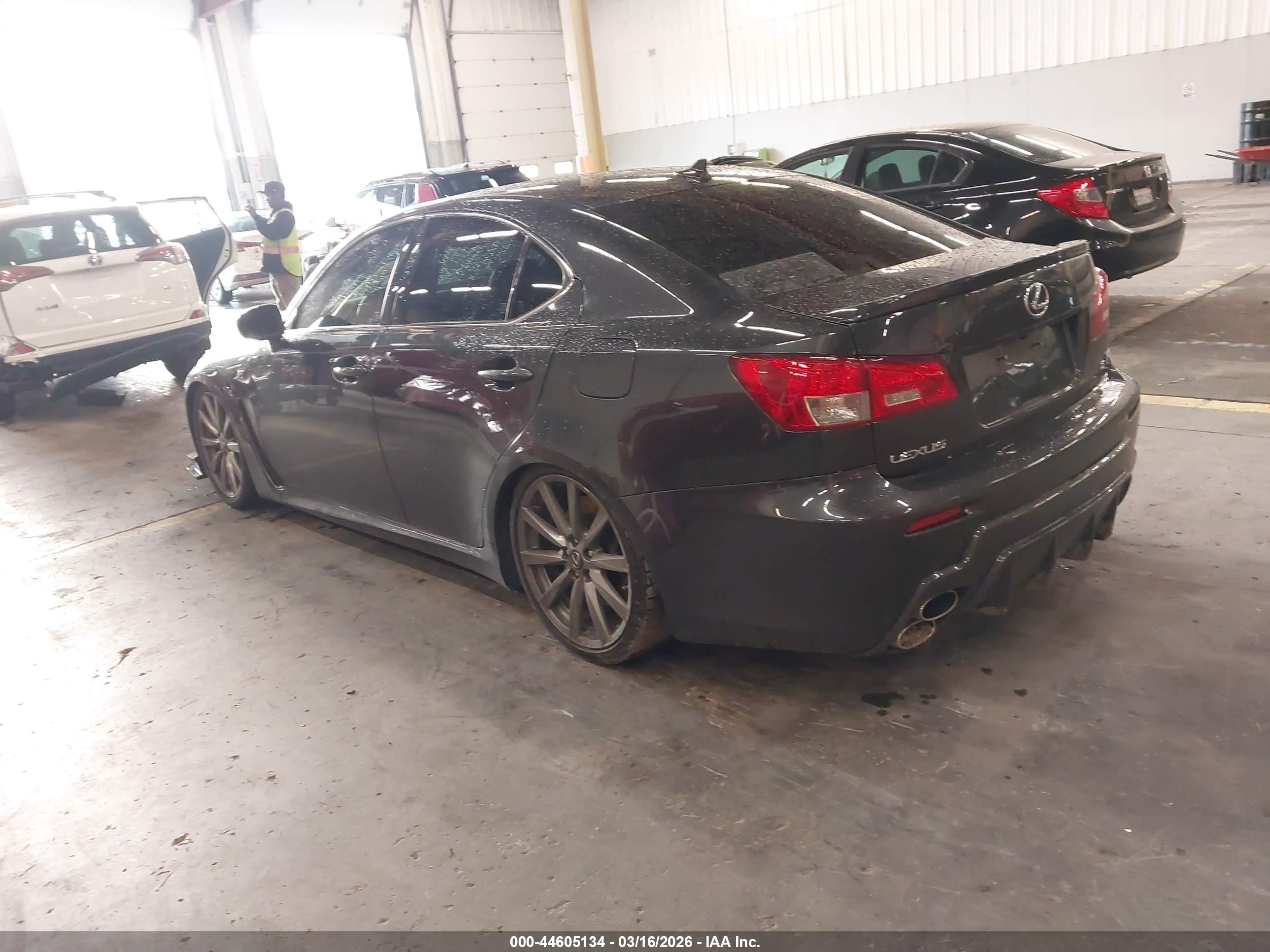 2008 Lexus Is F   Black vin: JTHBP262085004426