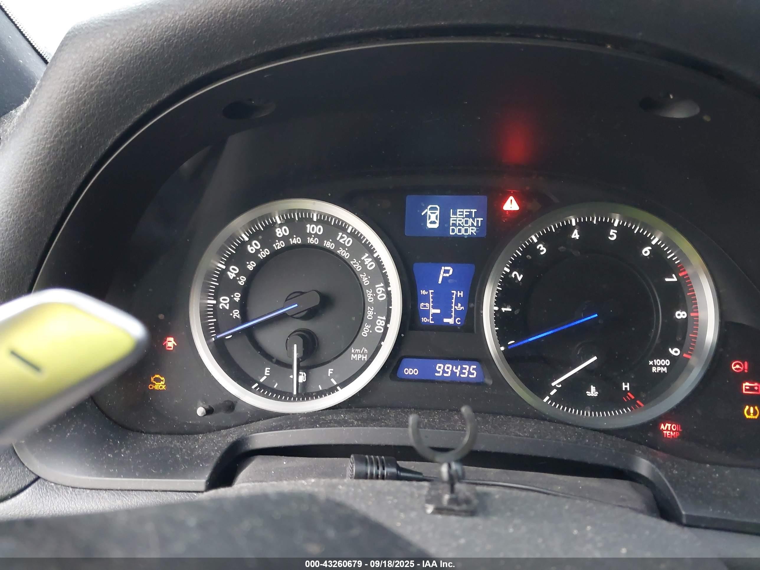2008 Lexus Is F   Silver vin: JTHBP262185000787