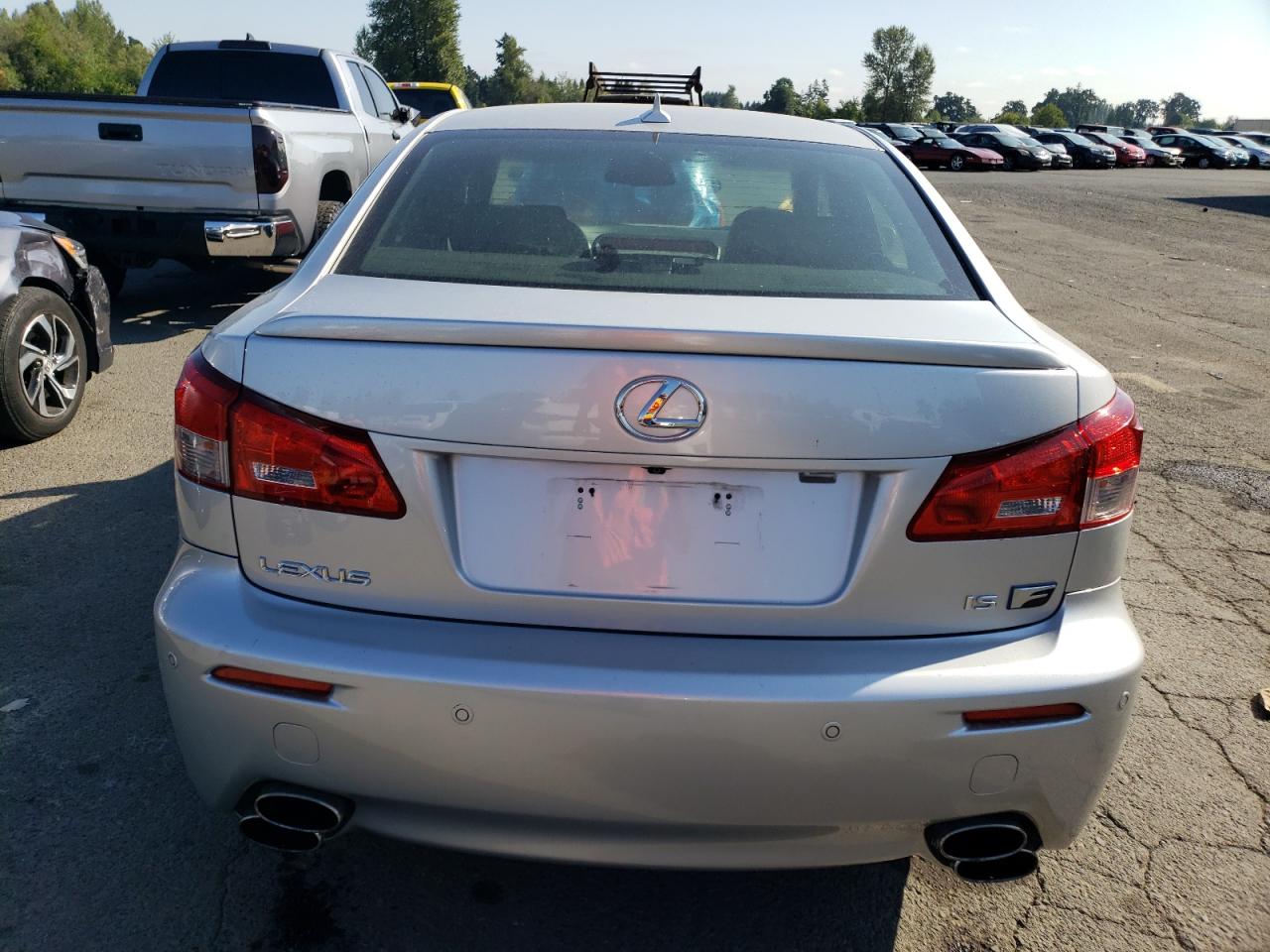 2008 Lexus Is-f Silver vin: JTHBP262185000918