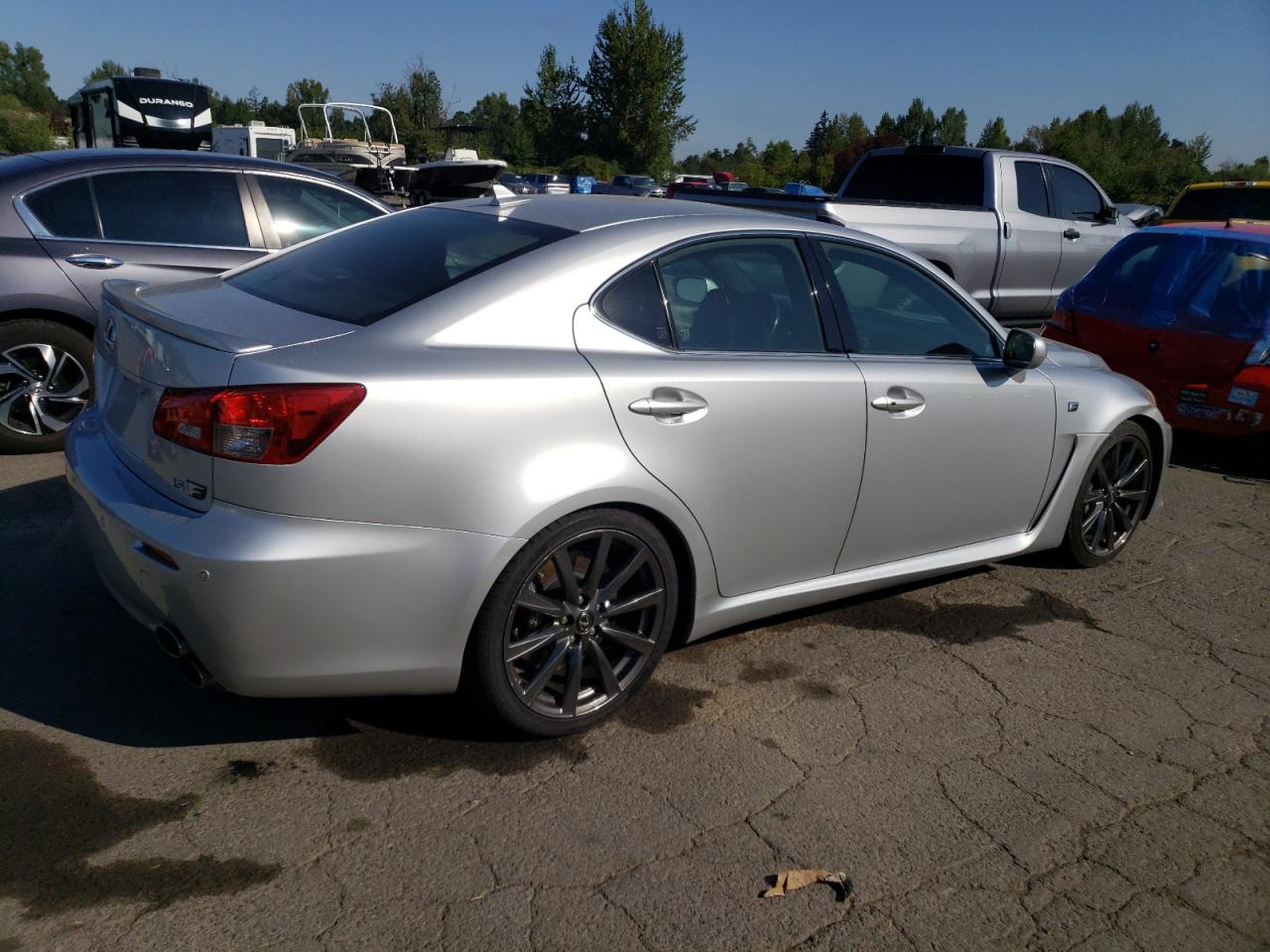 2008 Lexus Is-f Silver vin: JTHBP262185000918