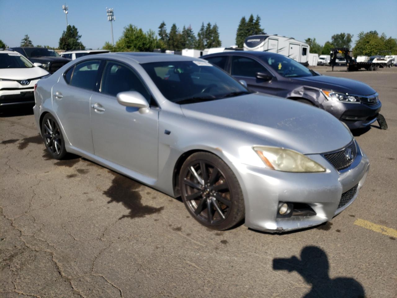 2008 Lexus Is-f Silver vin: JTHBP262185000918