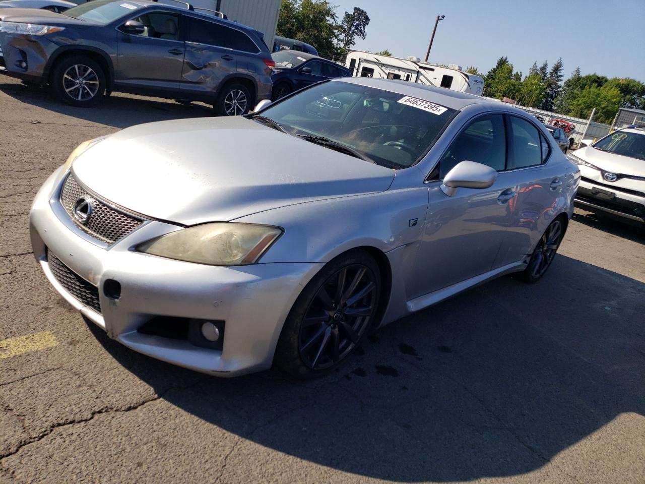 2008 Lexus Is-f Silver vin: JTHBP262185000918