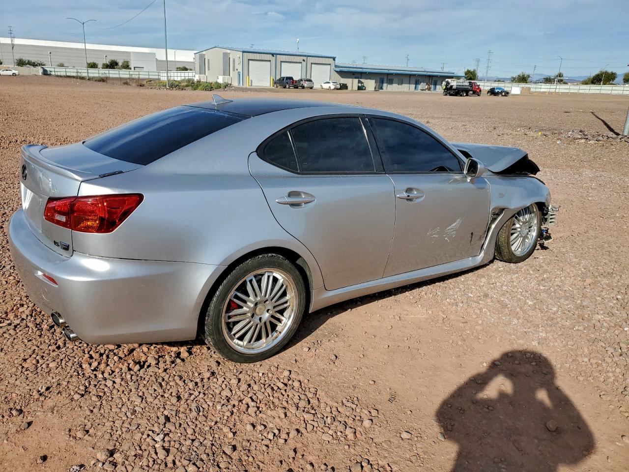 2008 Lexus Is-f Silver vin: JTHBP262185004354