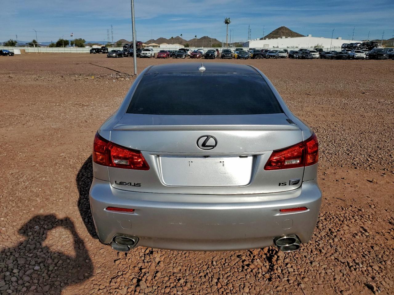 2008 Lexus Is-f Silver vin: JTHBP262185004354