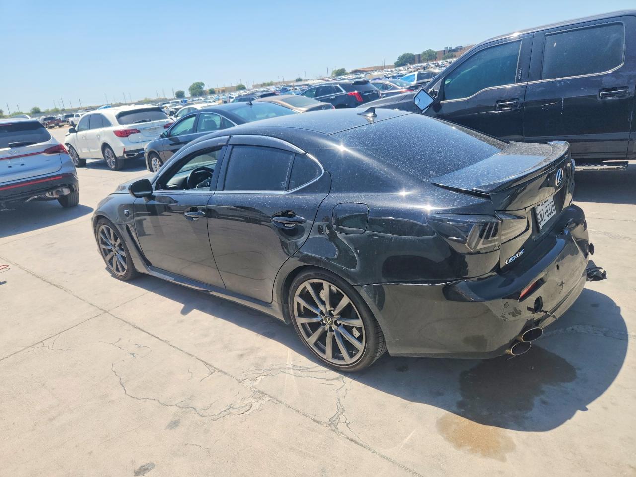 2008 Lexus Is F Base Black vin: JTHBP262285001589