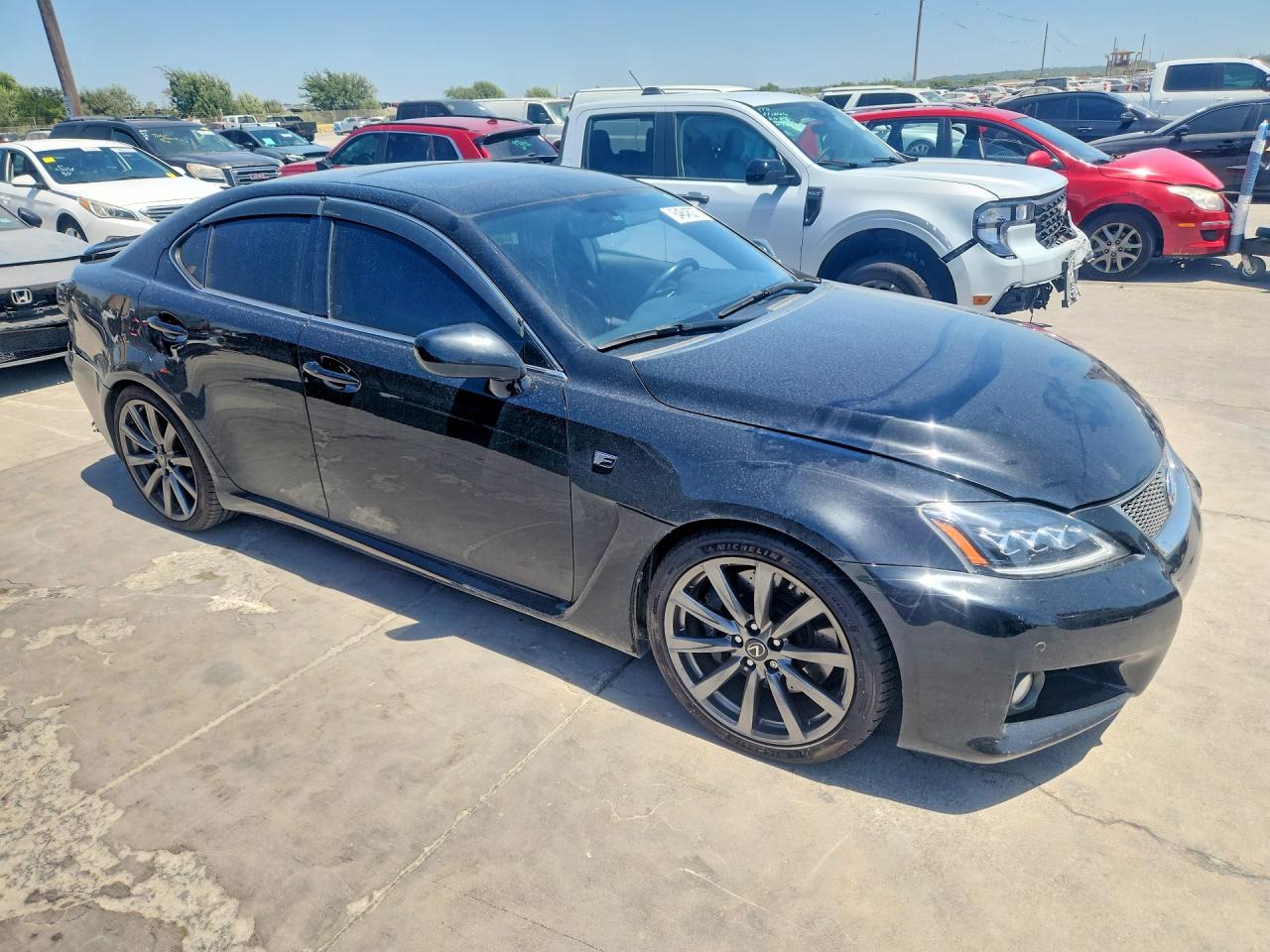 2008 Lexus Is F Base Black vin: JTHBP262285001589