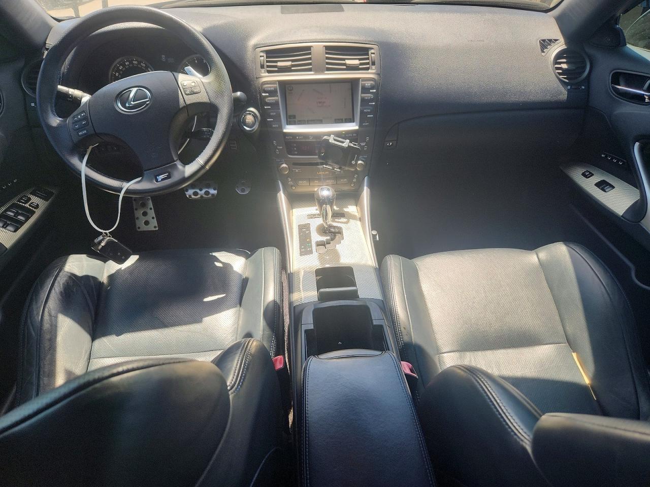 2008 Lexus Is F Base Black vin: JTHBP262285001589