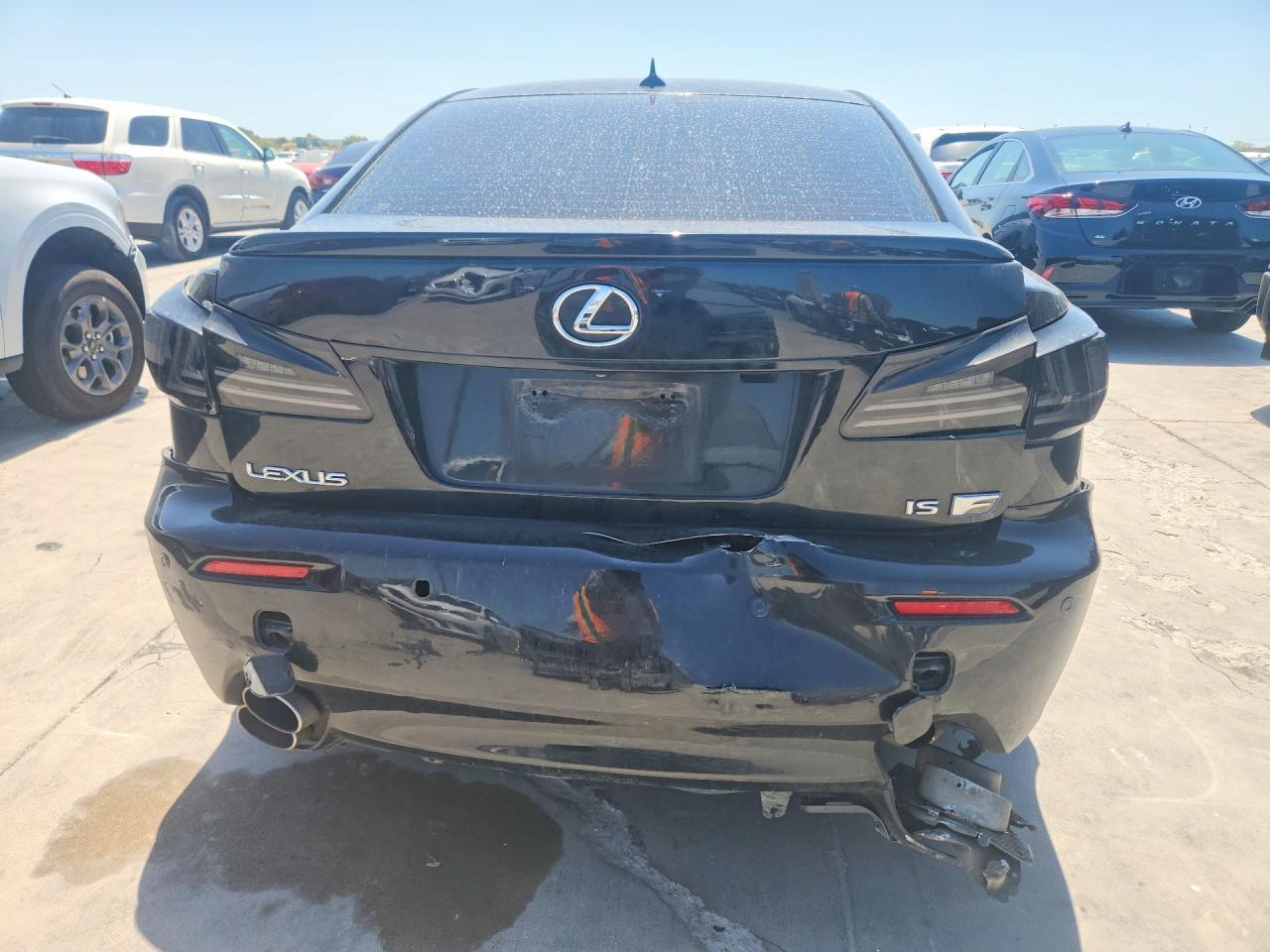 2008 Lexus Is F Base Black vin: JTHBP262285001589