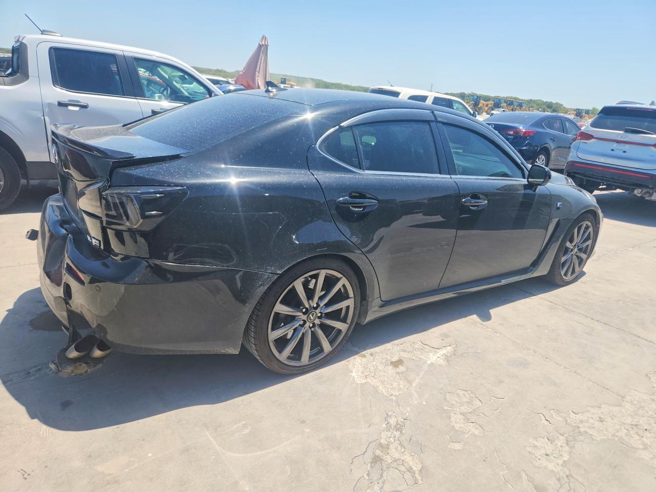 2008 Lexus Is F Base Black vin: JTHBP262285001589