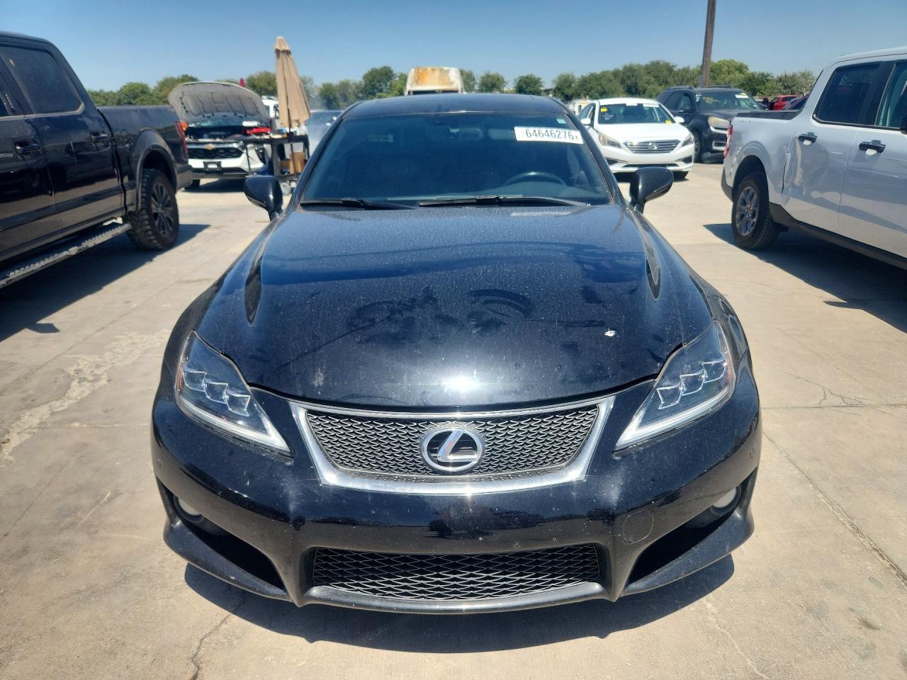 2008 Lexus Is F Base Black vin: JTHBP262285001589