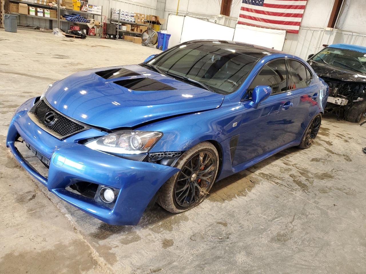 2008 Lexus Is-f Blue vin: JTHBP262385001097