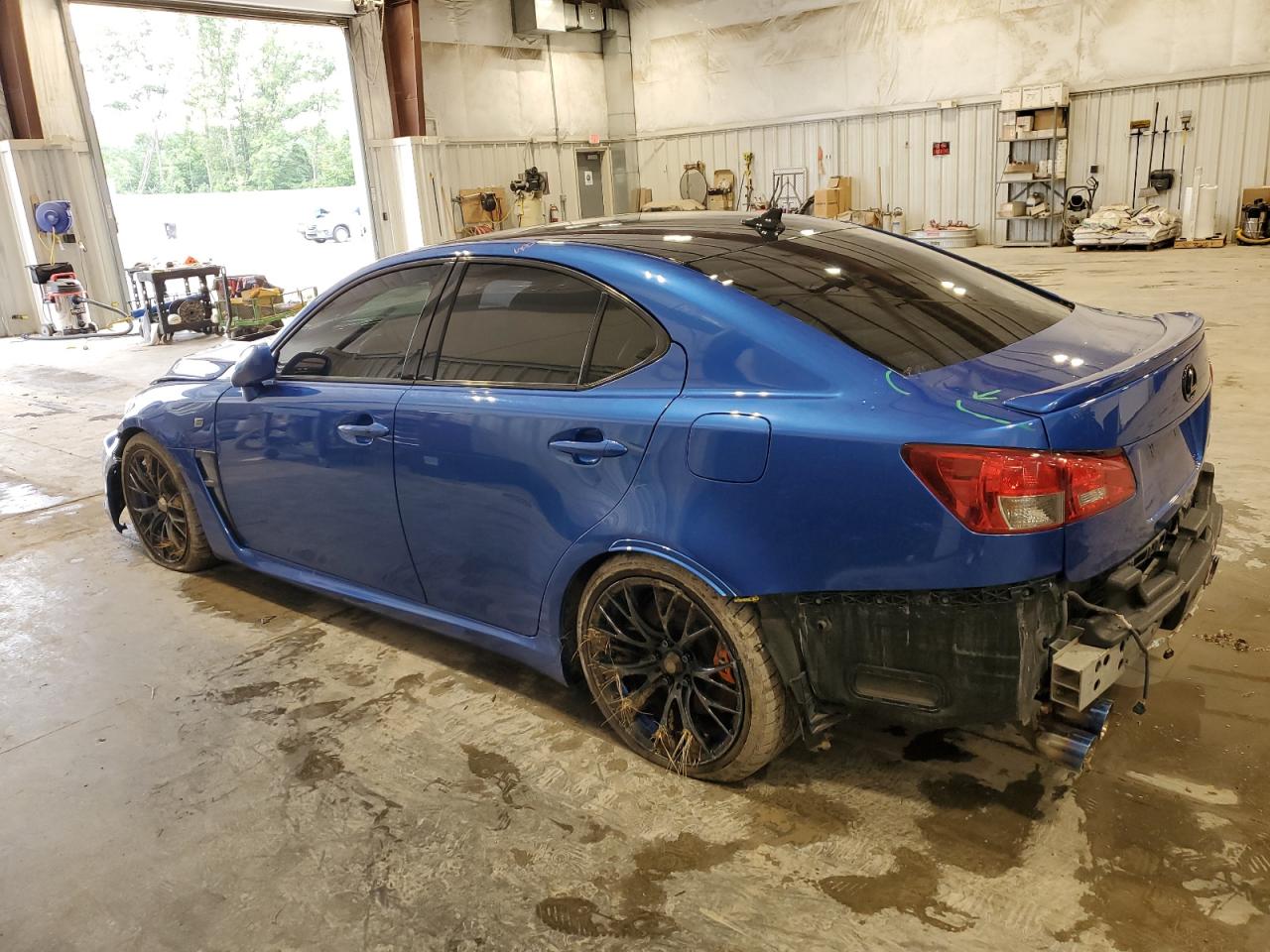 2008 Lexus Is-f Blue vin: JTHBP262385001097