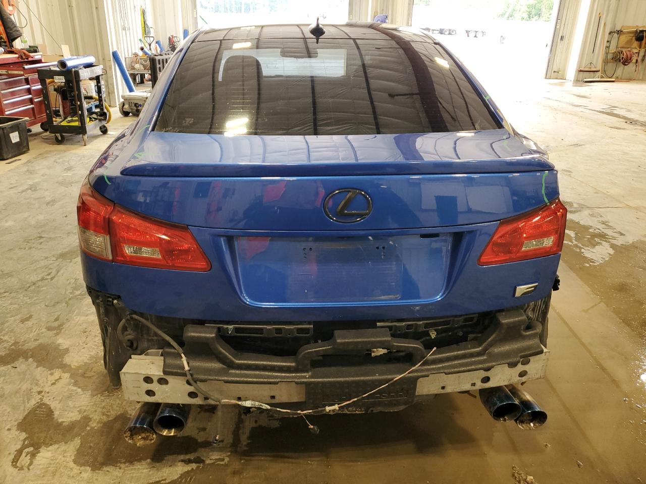 2008 Lexus Is-f Blue vin: JTHBP262385001097