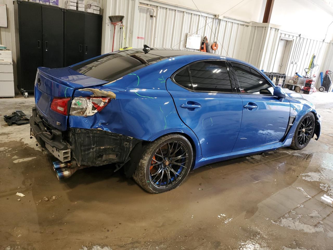 2008 Lexus Is-f Blue vin: JTHBP262385001097