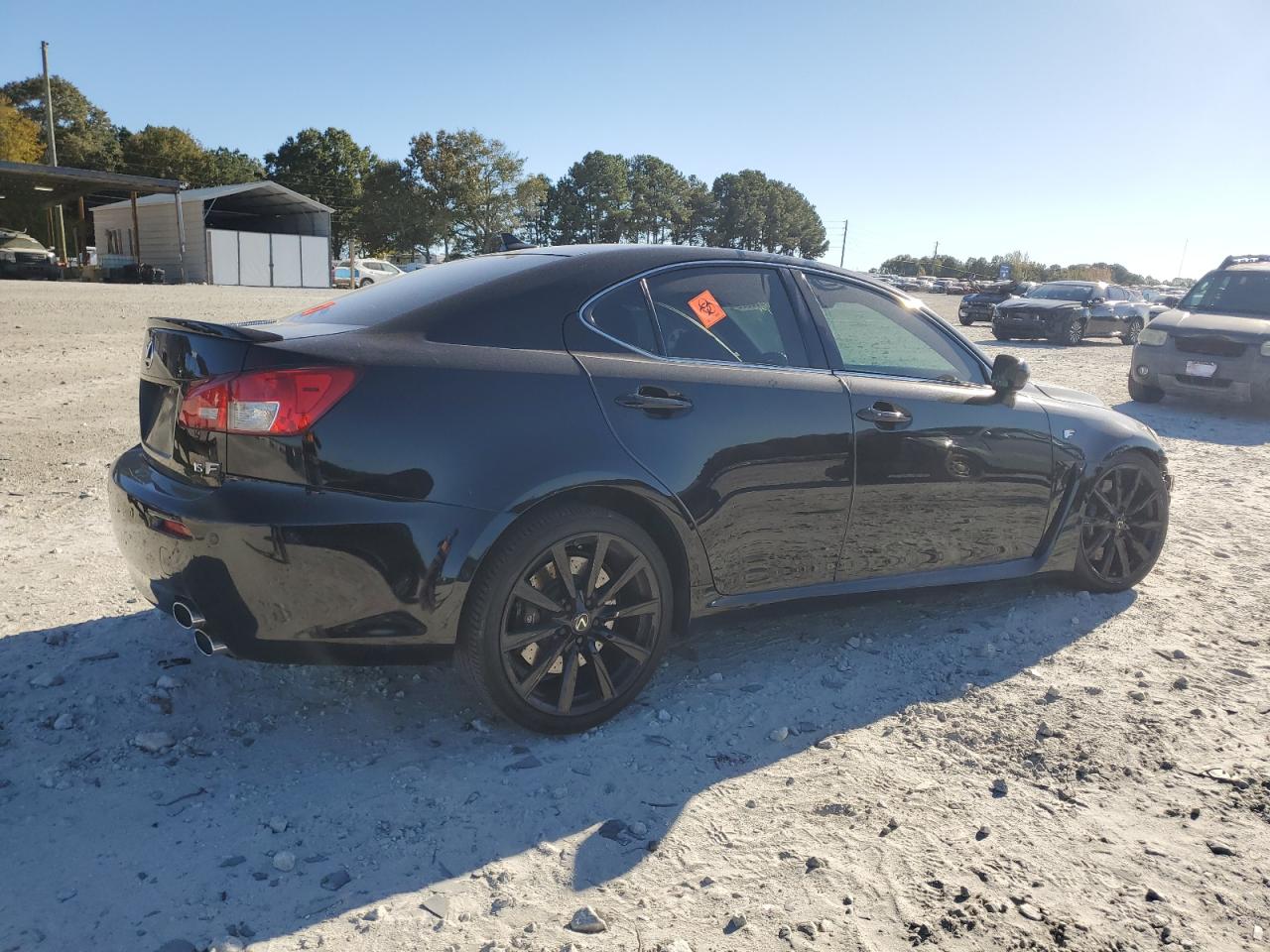 2008 Lexus Is-f Black vin: JTHBP262385002735