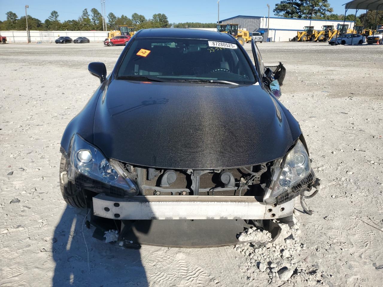 2008 Lexus Is-f Black vin: JTHBP262385002735