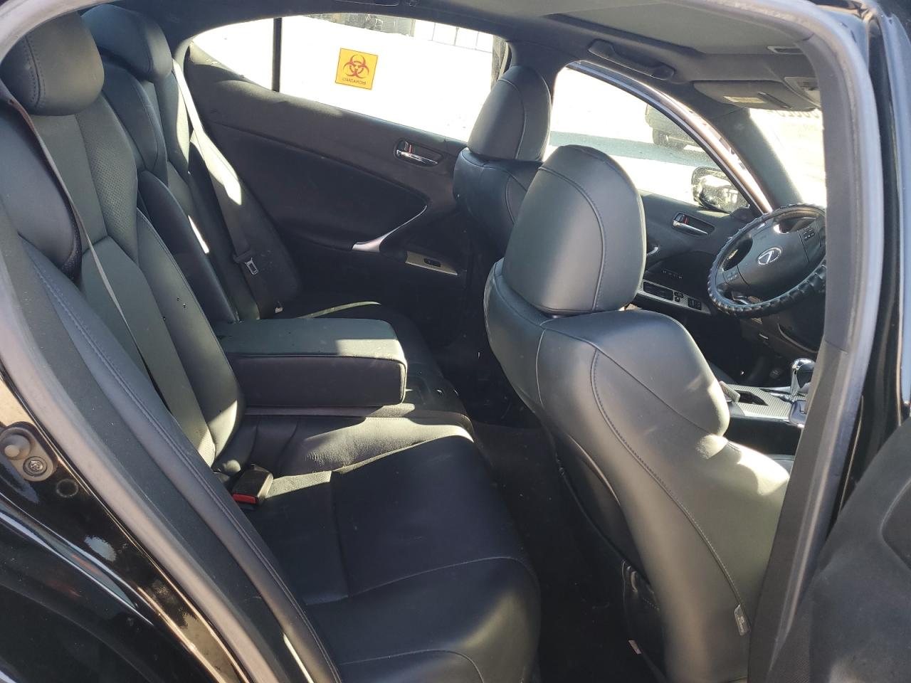 2008 Lexus Is-f Black vin: JTHBP262385002735