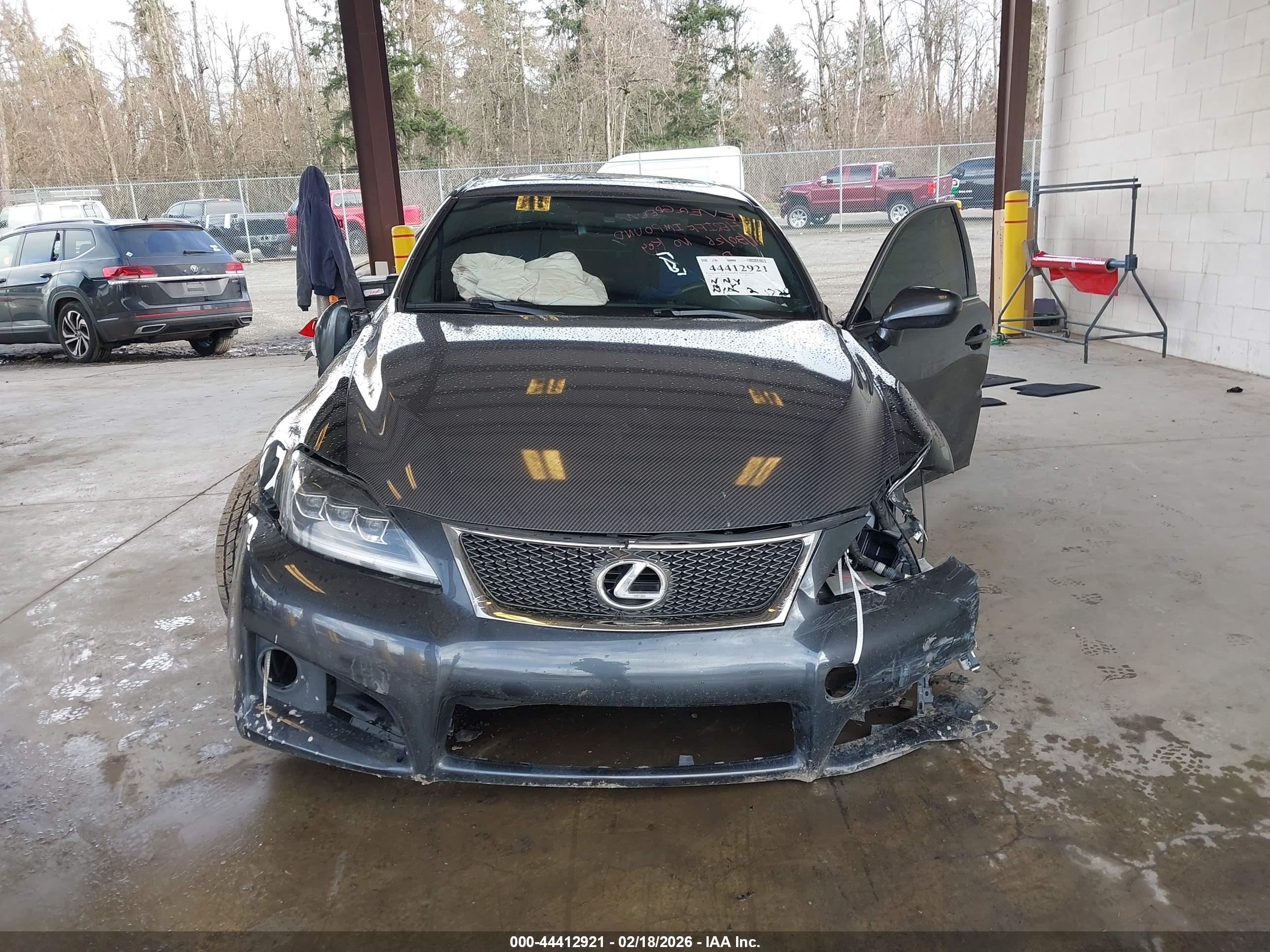 2008 Lexus Is F   Gray vin: JTHBP262385004016
