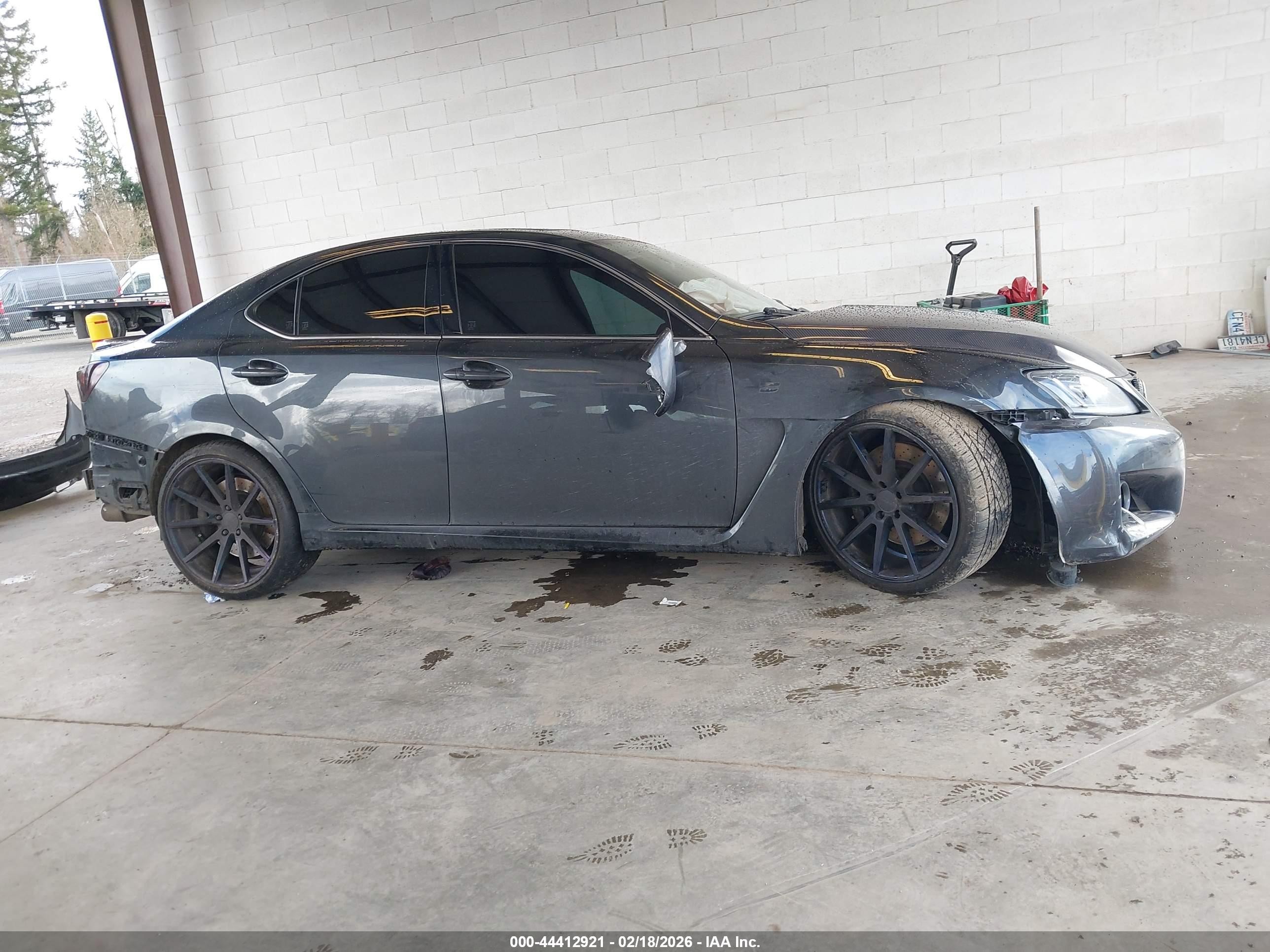 2008 Lexus Is F   Gray vin: JTHBP262385004016