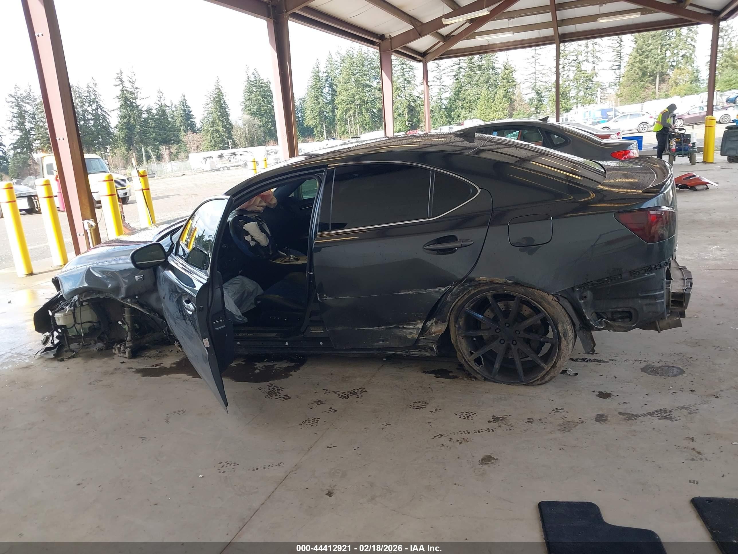 2008 Lexus Is F   Gray vin: JTHBP262385004016