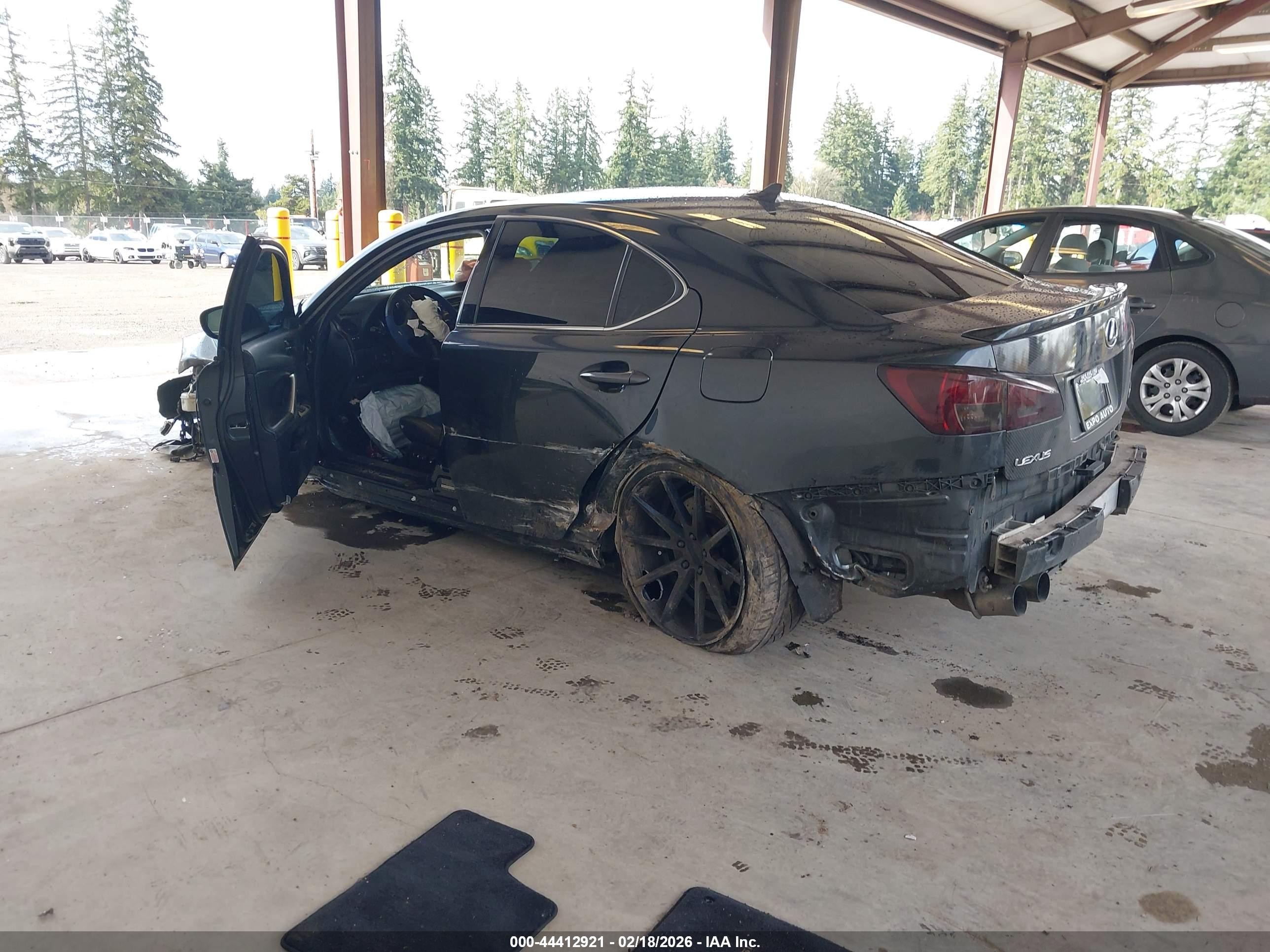 2008 Lexus Is F   Gray vin: JTHBP262385004016