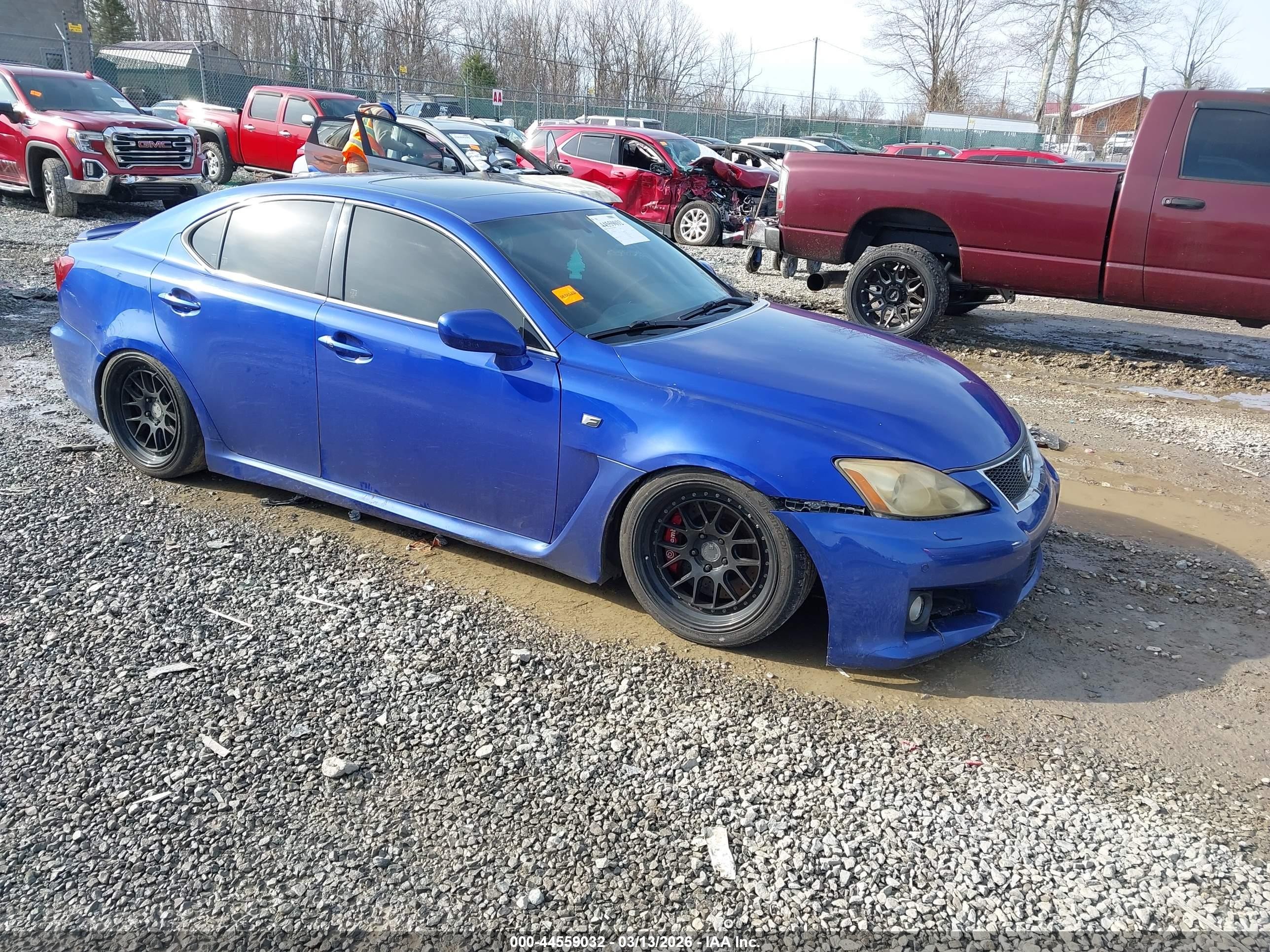 2008 Lexus Is F   Синий vin: JTHBP262485003280