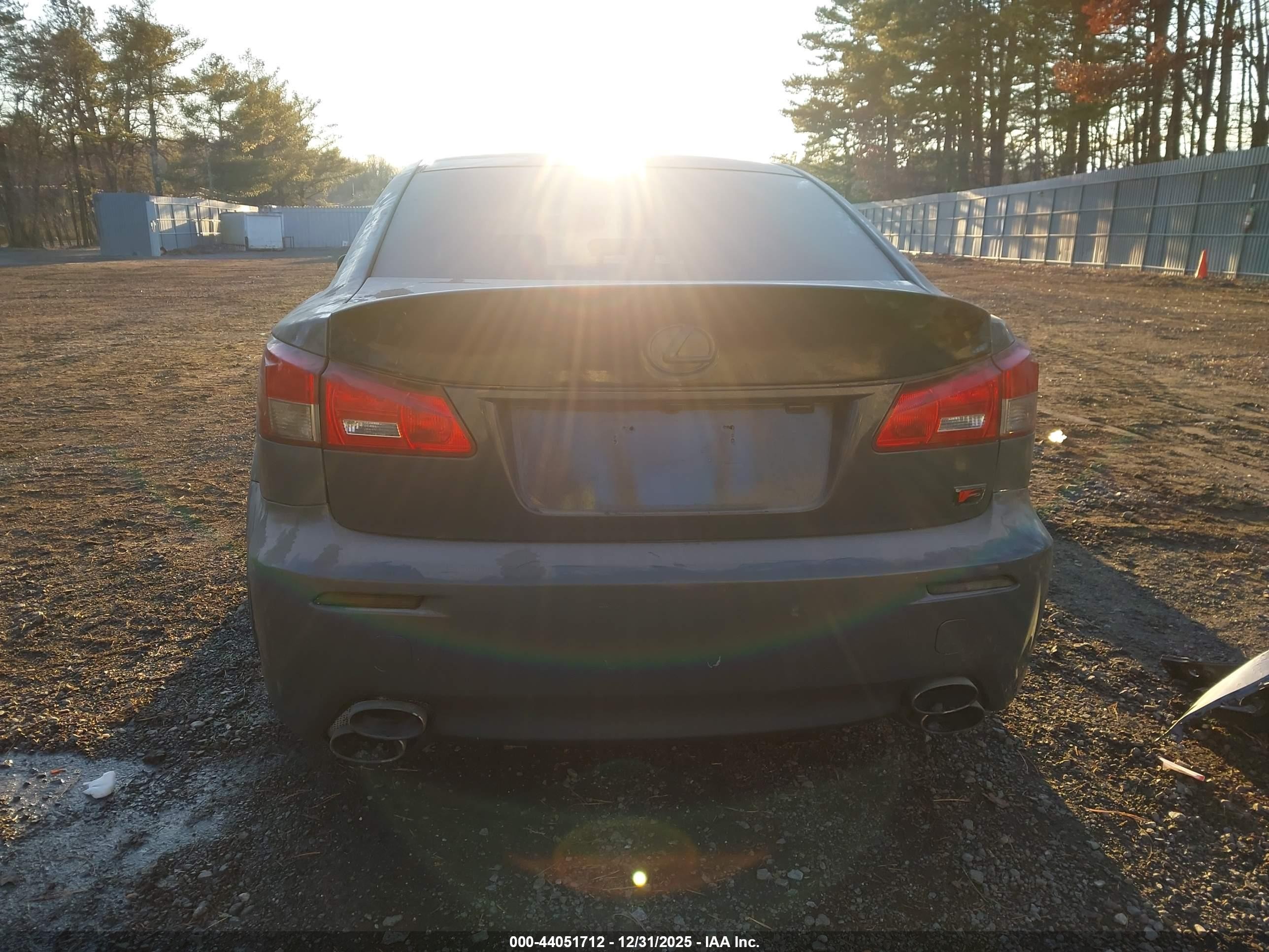 2008 Lexus Is F   Gray vin: JTHBP262585000498