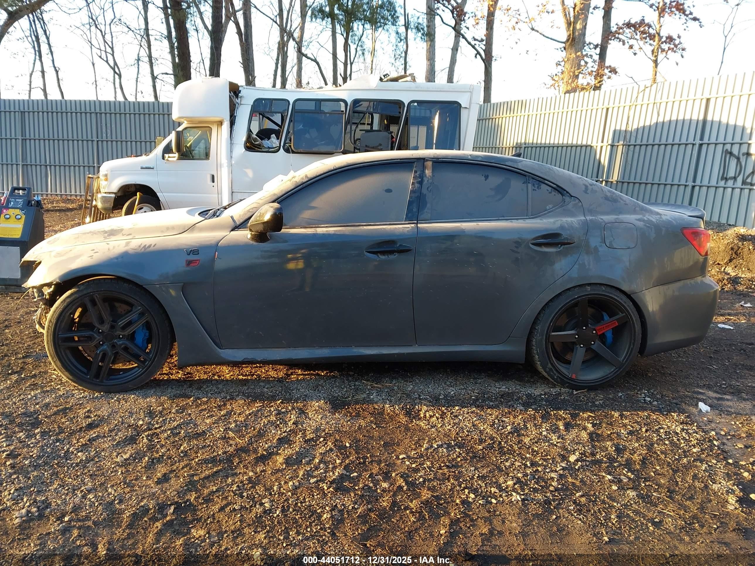 2008 Lexus Is F   Gray vin: JTHBP262585000498