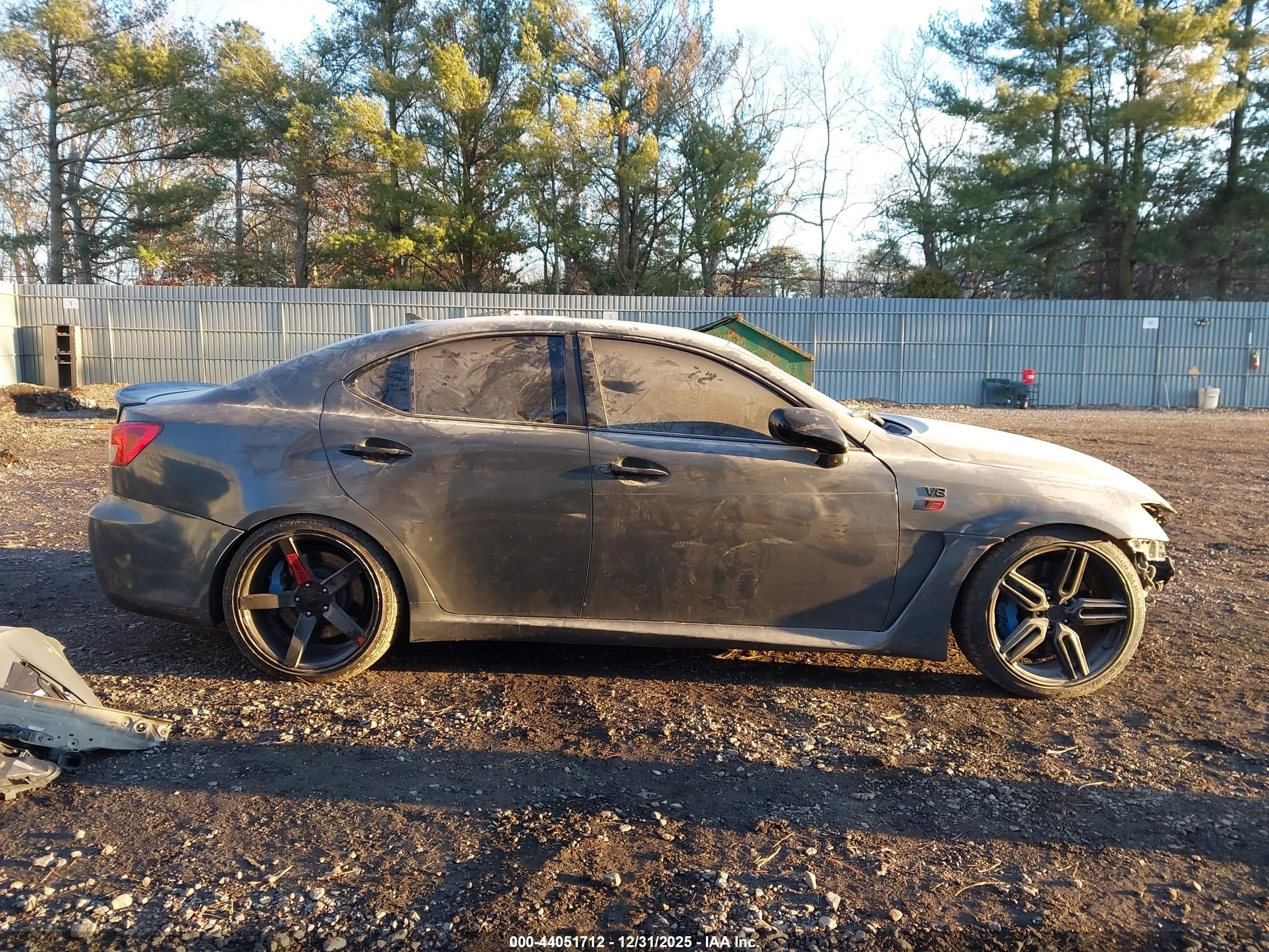 2008 Lexus Is F   Gray vin: JTHBP262585000498