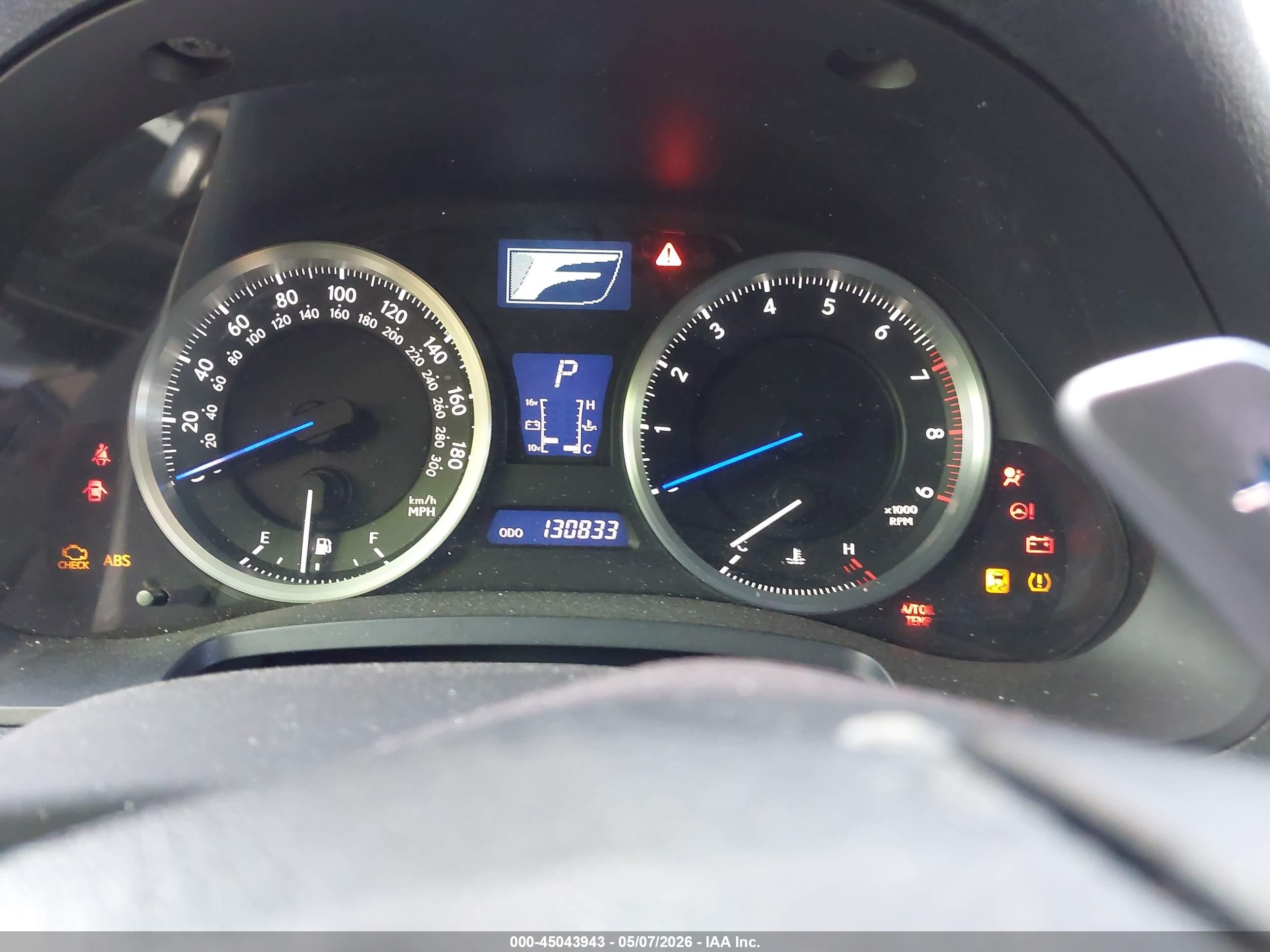 2008 Lexus Is F   Black vin: JTHBP262685000462