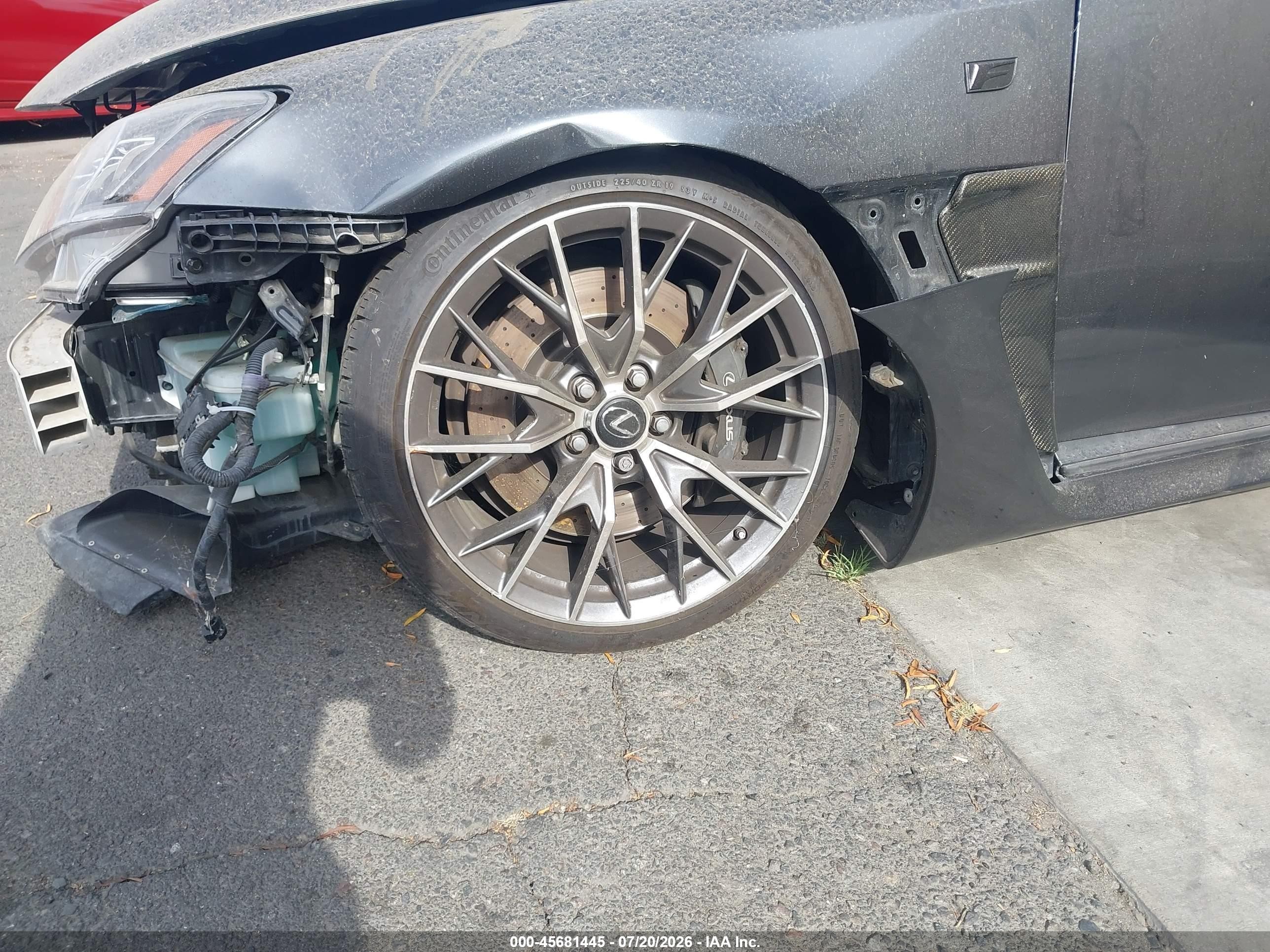 2008 Lexus Is F   Gray vin: JTHBP262685000462