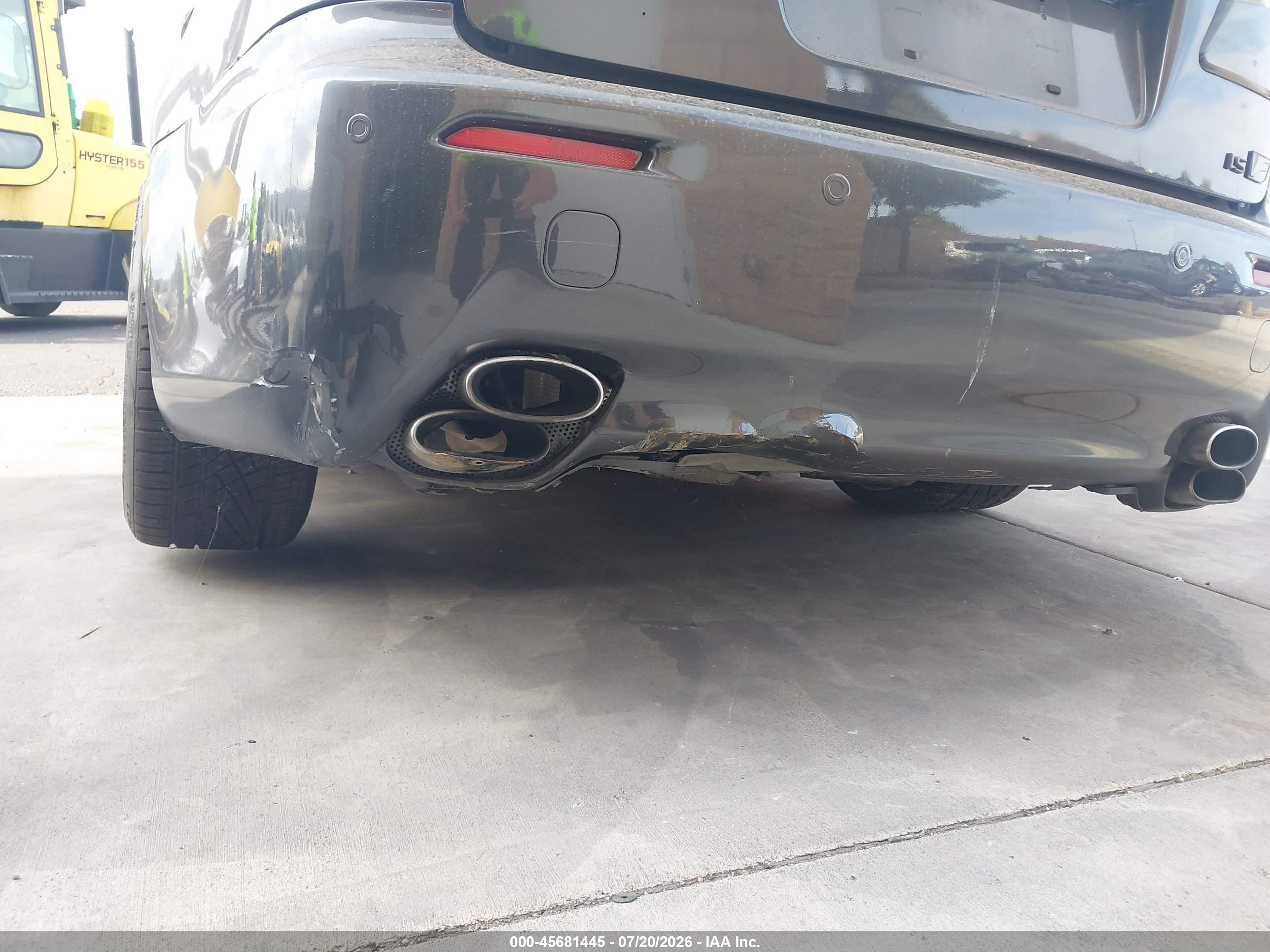 2008 Lexus Is F   Gray vin: JTHBP262685000462