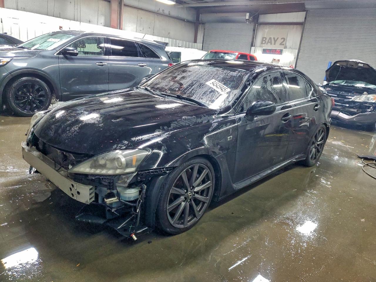 2008 Lexus Is-f Black vin: JTHBP262685000638