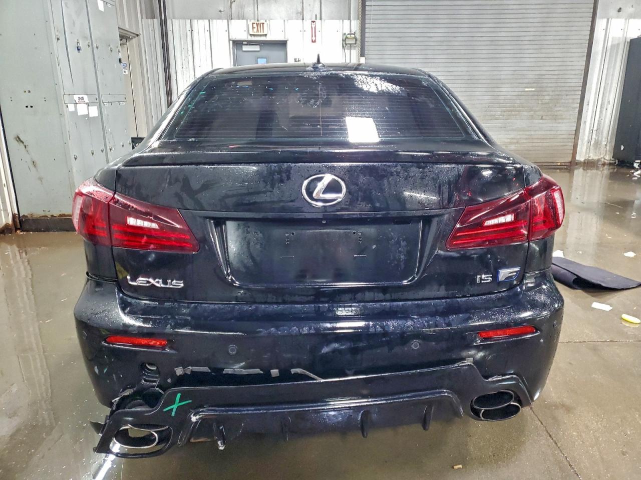 2008 Lexus Is-f Black vin: JTHBP262685000638