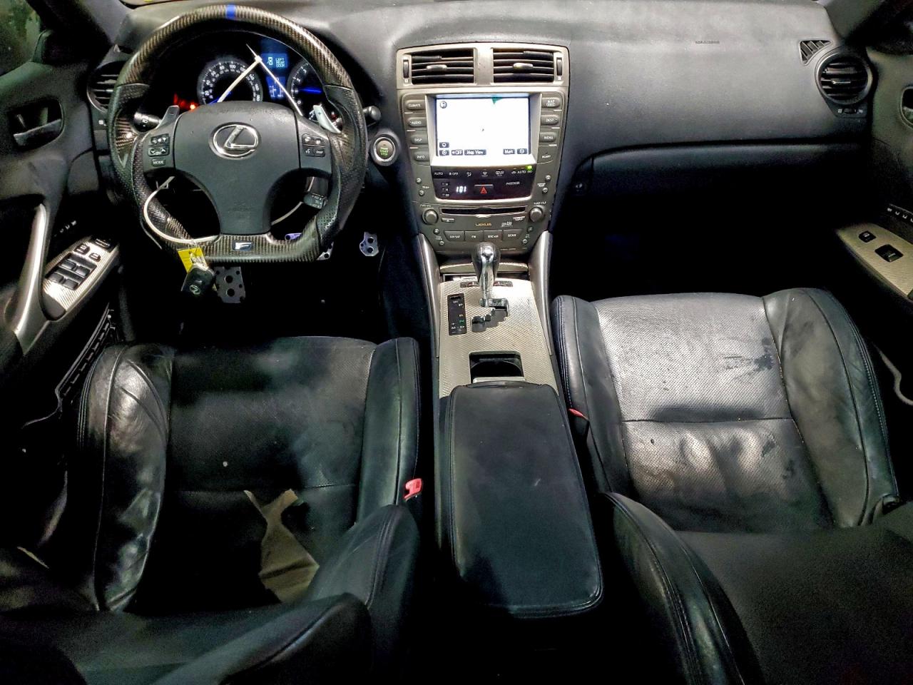 2008 Lexus Is-f Black vin: JTHBP262685000638