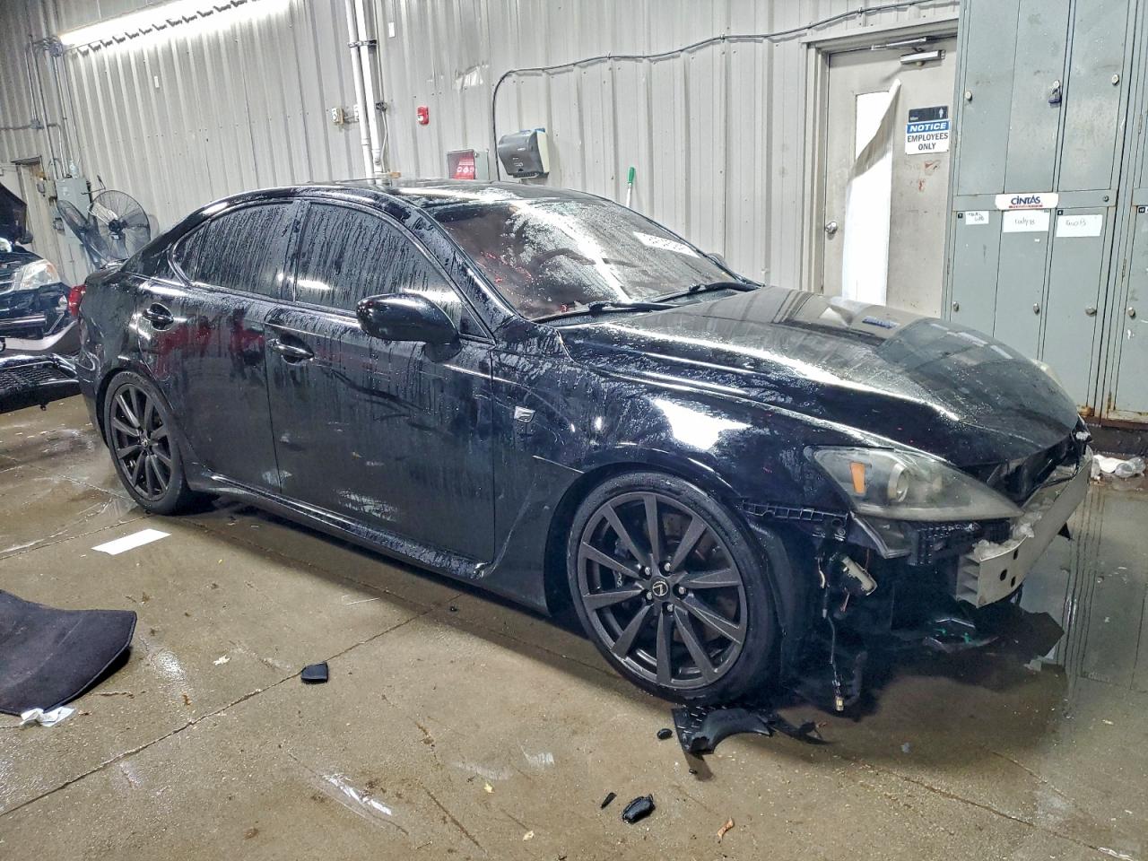 2008 Lexus Is-f Black vin: JTHBP262685000638