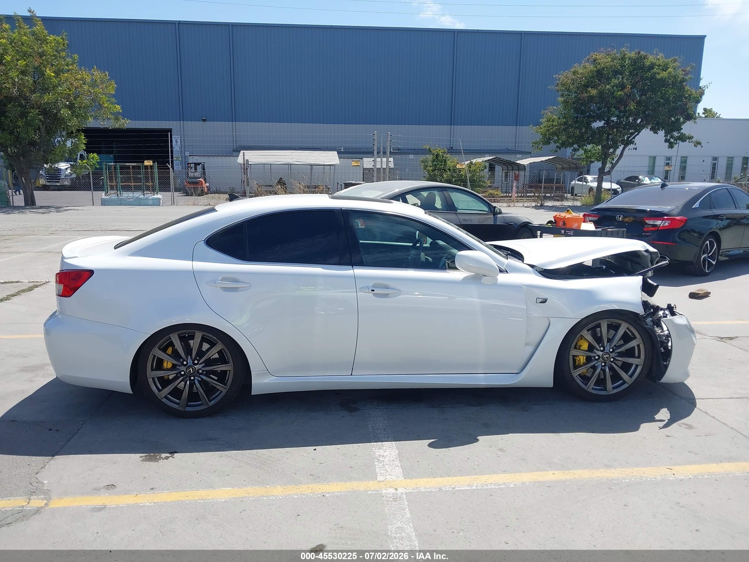 2008 Lexus Is F   Белый vin: JTHBP262685002602