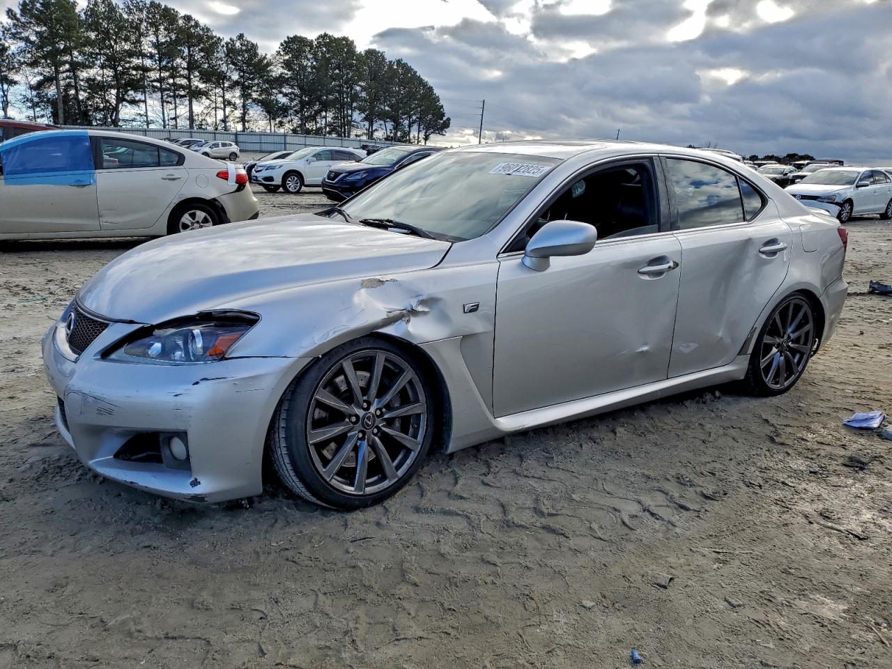 2008 Lexus Is-f Silver vin: JTHBP262685003376