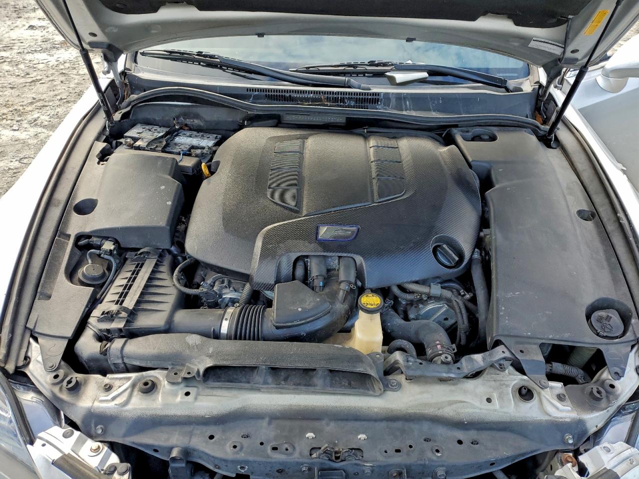 2008 Lexus Is-f Silver vin: JTHBP262685003376