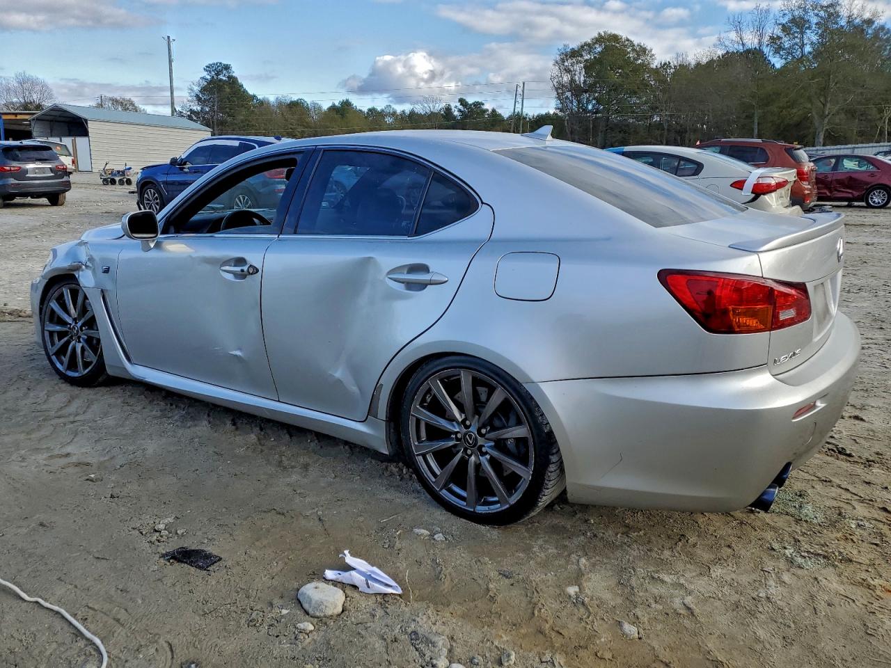 2008 Lexus Is-f Silver vin: JTHBP262685003376