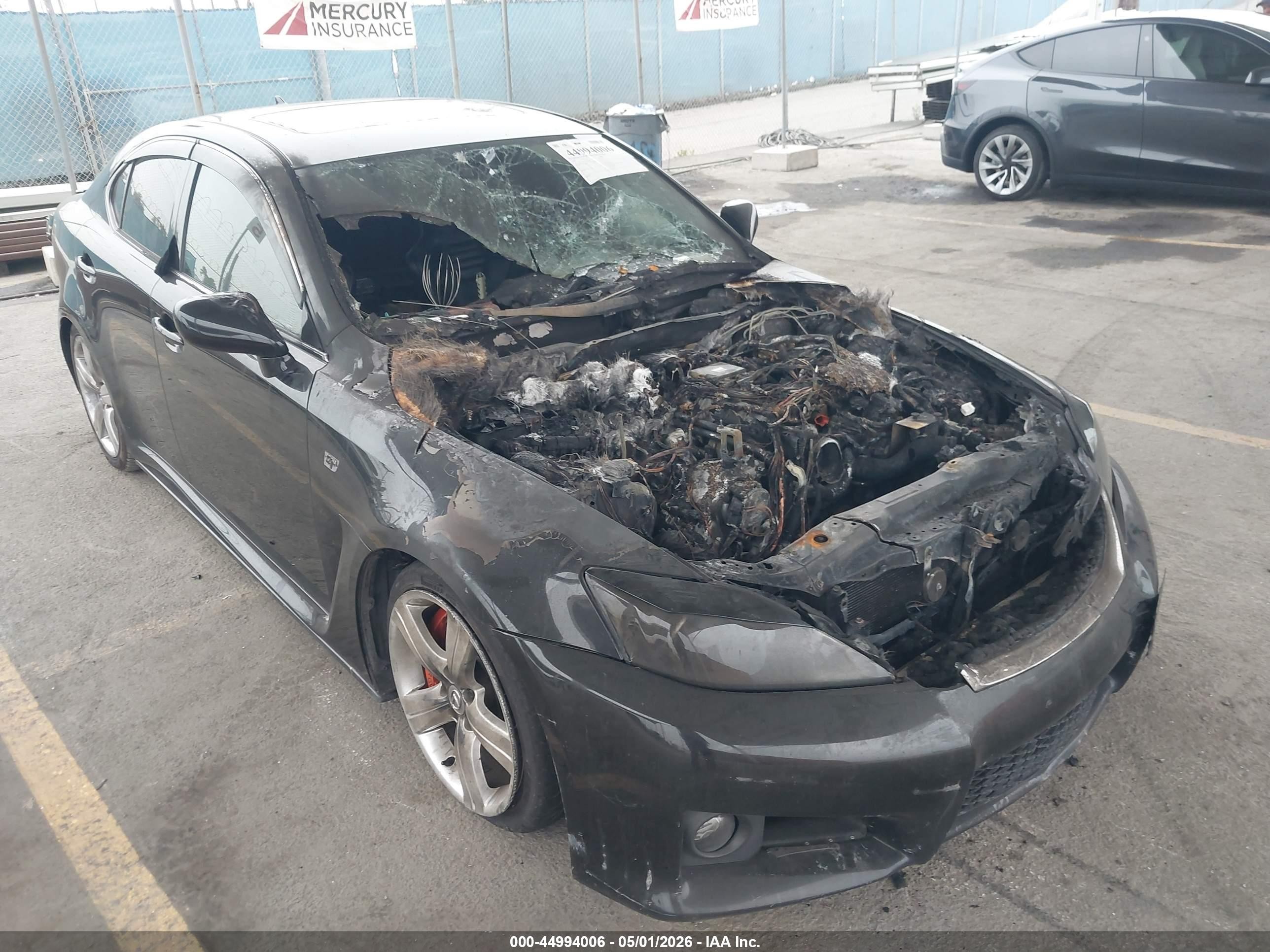 2008 Lexus Is F   Черный vin: JTHBP262685003393